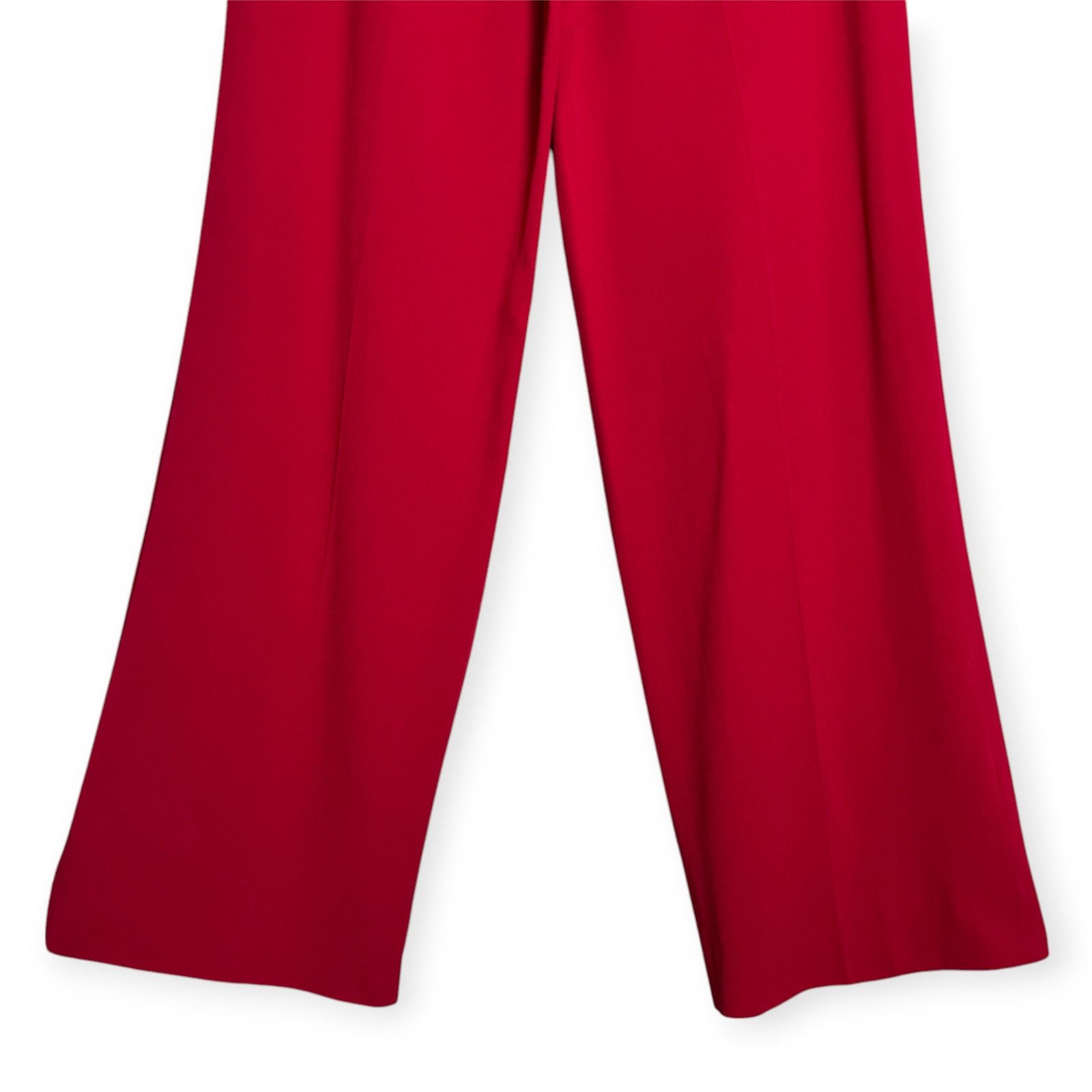 Sonia Rykiel Sonia Rykiel Paris Red Wide Leg Pants FR40 Size 28" / US 6 / IT 42 - 12 Thumbnail