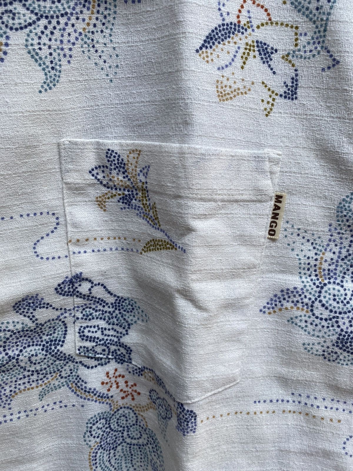 Japanese Brand × Mango MANGO OKINAWA HAWAII FLORAL BUTTON UP SHIRT Size US L / EU 52-54 / 3 - 4 Thumbnail