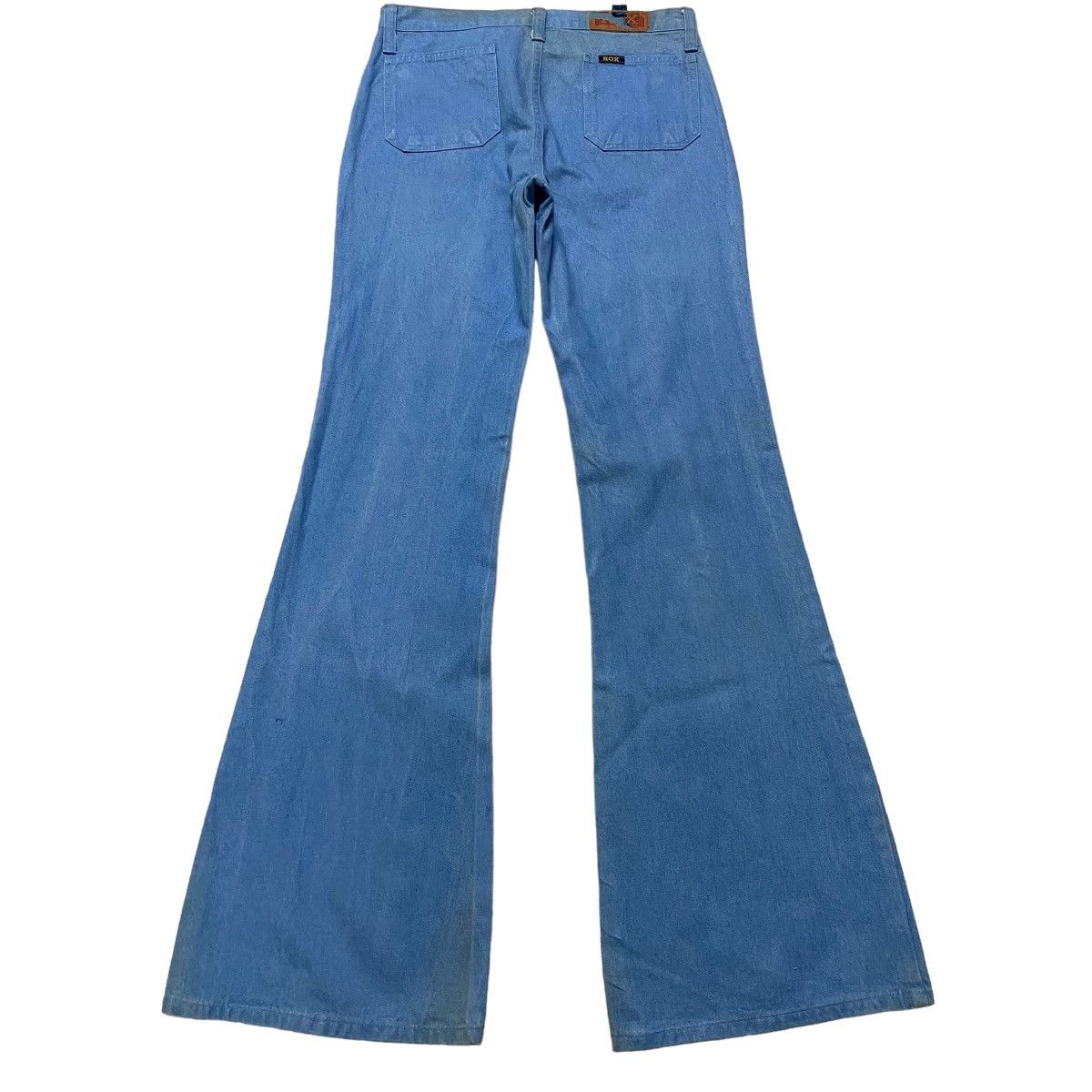 Vintage Japanese Brand ROX Denim Bell bottom Jeans Size US 30 / EU 46 - 2 Thumbnail