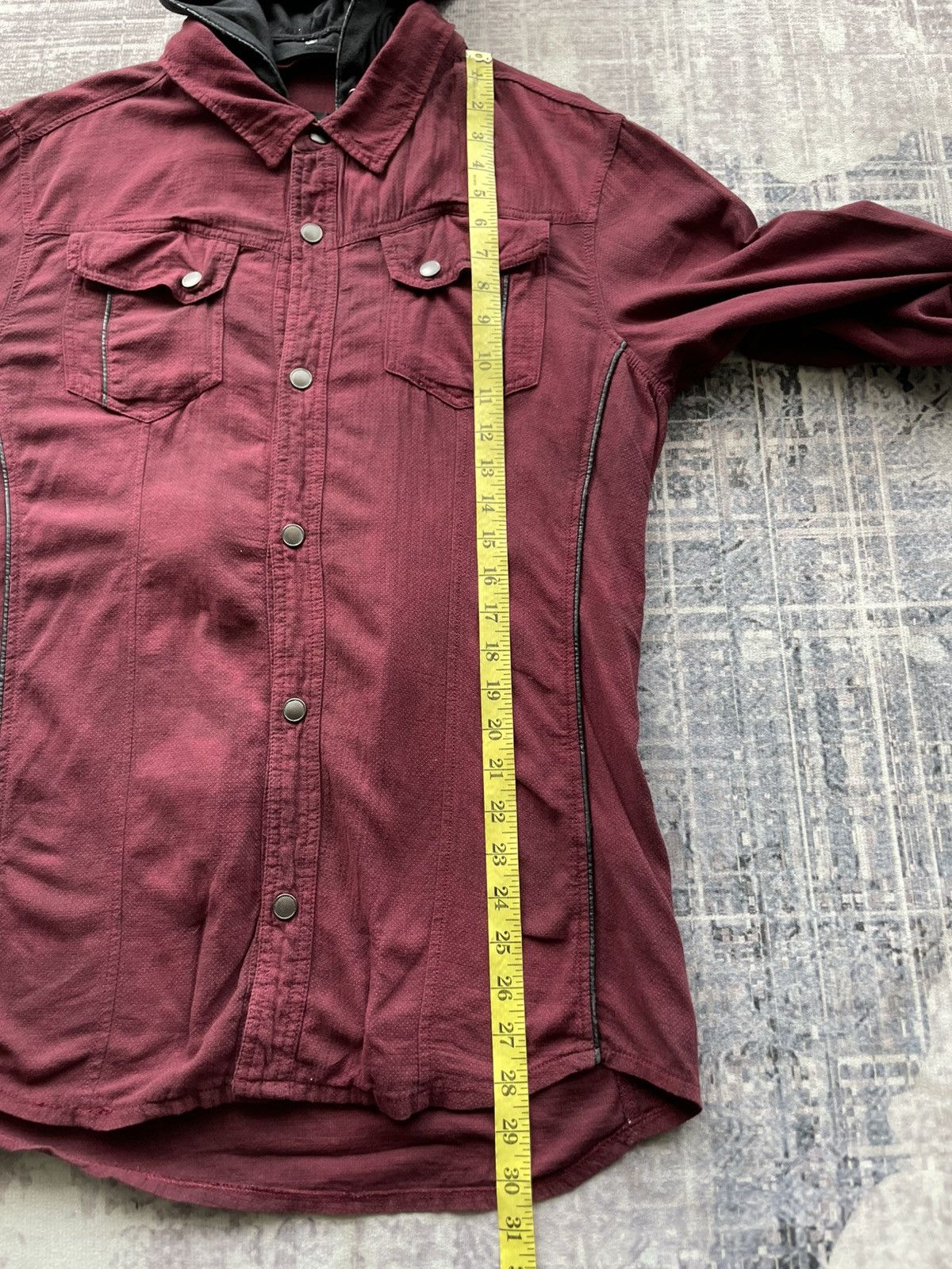 If Six Was Nine × Japanese Brand × semanticdesign Semantic Design Y2K Punk Style Button Up Zipper Hooded Size US XL / EU 56 / 4 - 9 Thumbnail