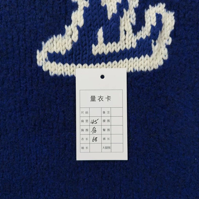 Louis Vuitton Louis Vuitton Blue Teddy Sweater 2502-Nextarrow Size US S / EU 44-46 / 1 - 5 Thumbnail