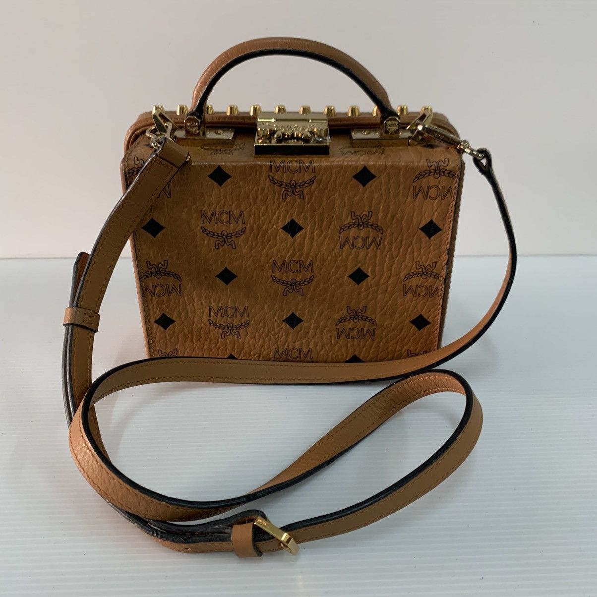 MCM MCM Box Monogram LIMITED EDITION Bag Size ONE SIZE - 13 Thumbnail