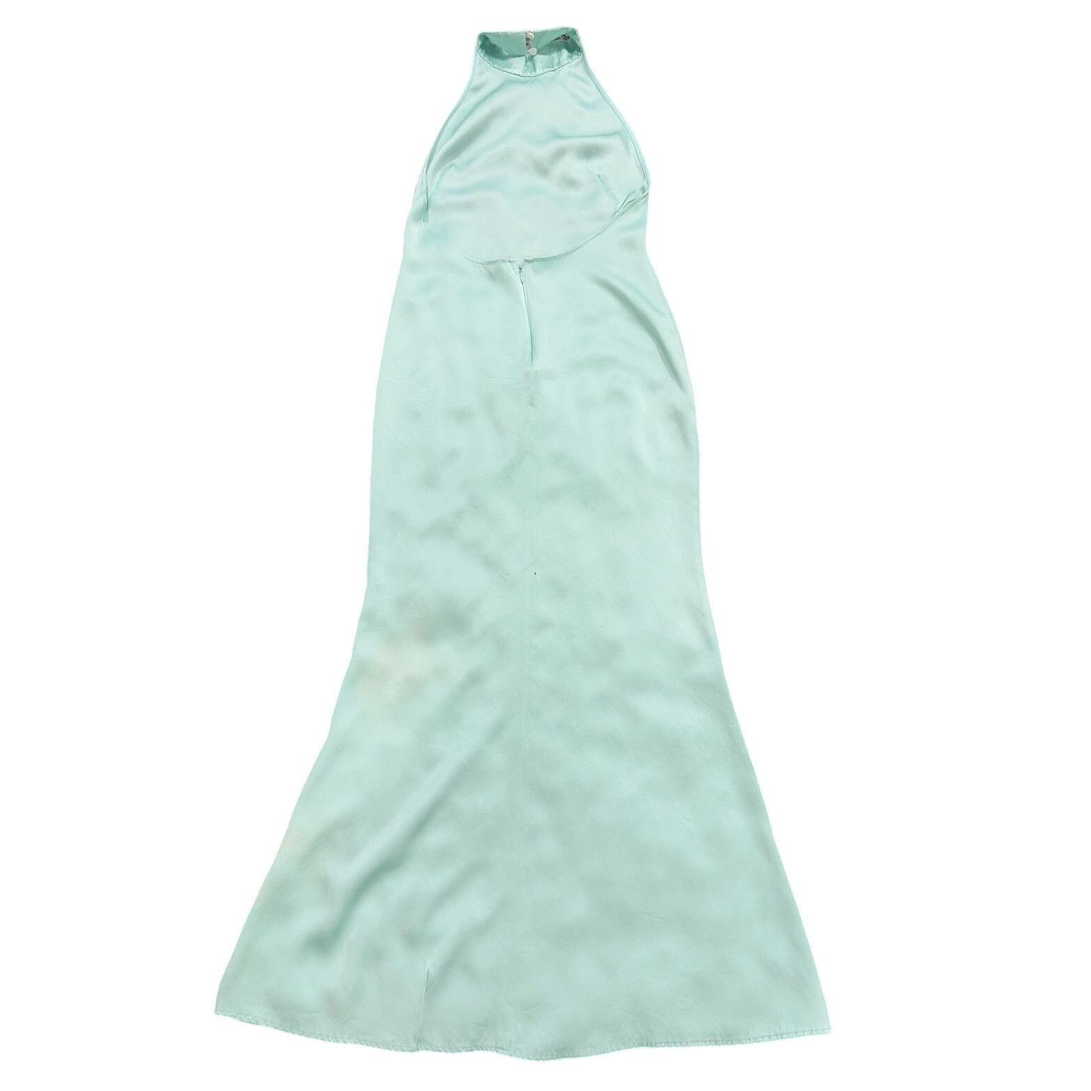Lapointe Lapointe Satin Halter Gown in Mint, Size US 8 Size M / US 6-8 / IT 42-44 - 7 Thumbnail