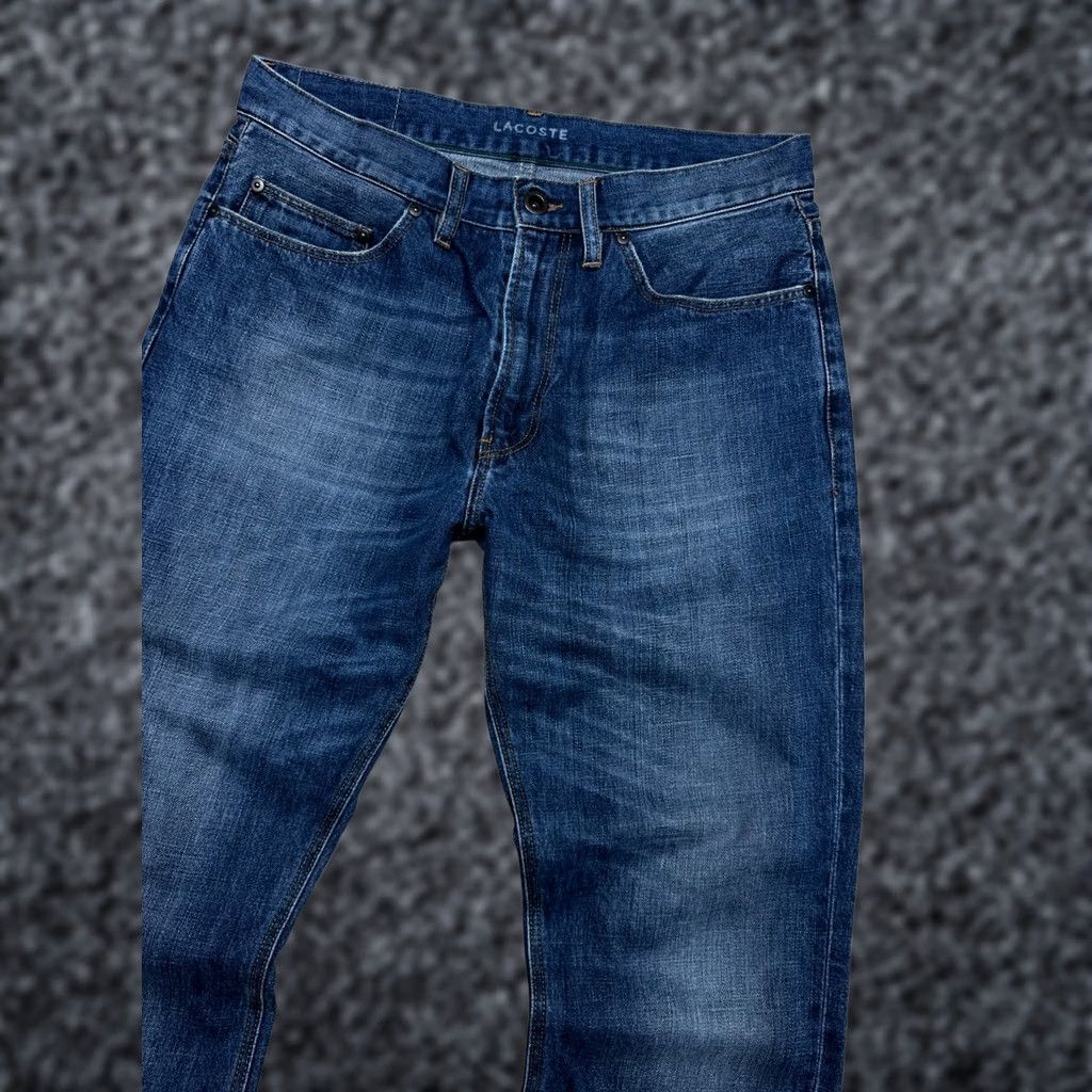 Lacoste Lacoste Mens Jeans Denim Pants Size 32 Blue Straight Classic Vintage Jeans Mens Size US 32 / EU 48 - 1 Thumbnail
