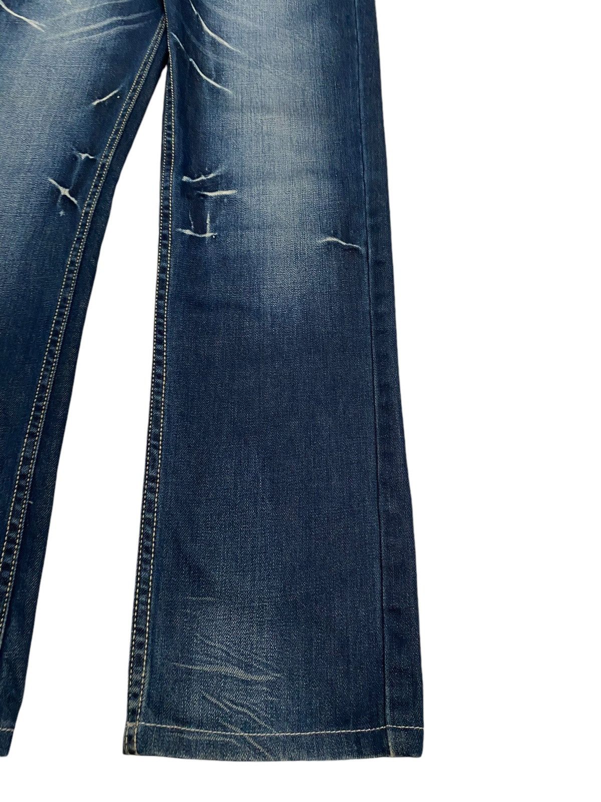 Le Grande Bleu (L.G.B.) Rare Vintage Japanese Brand Semantic Design Jeans 1990s Size US 32 / EU 48 - 6 Thumbnail