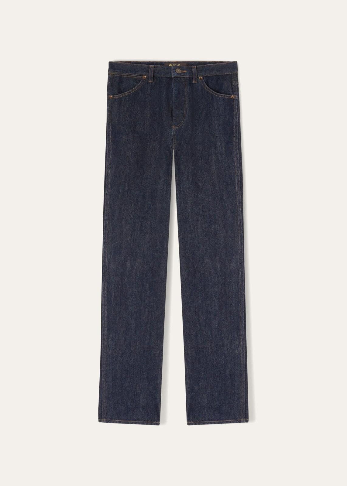 o1srvl11e0425 FAM6885 Jeans in Blue