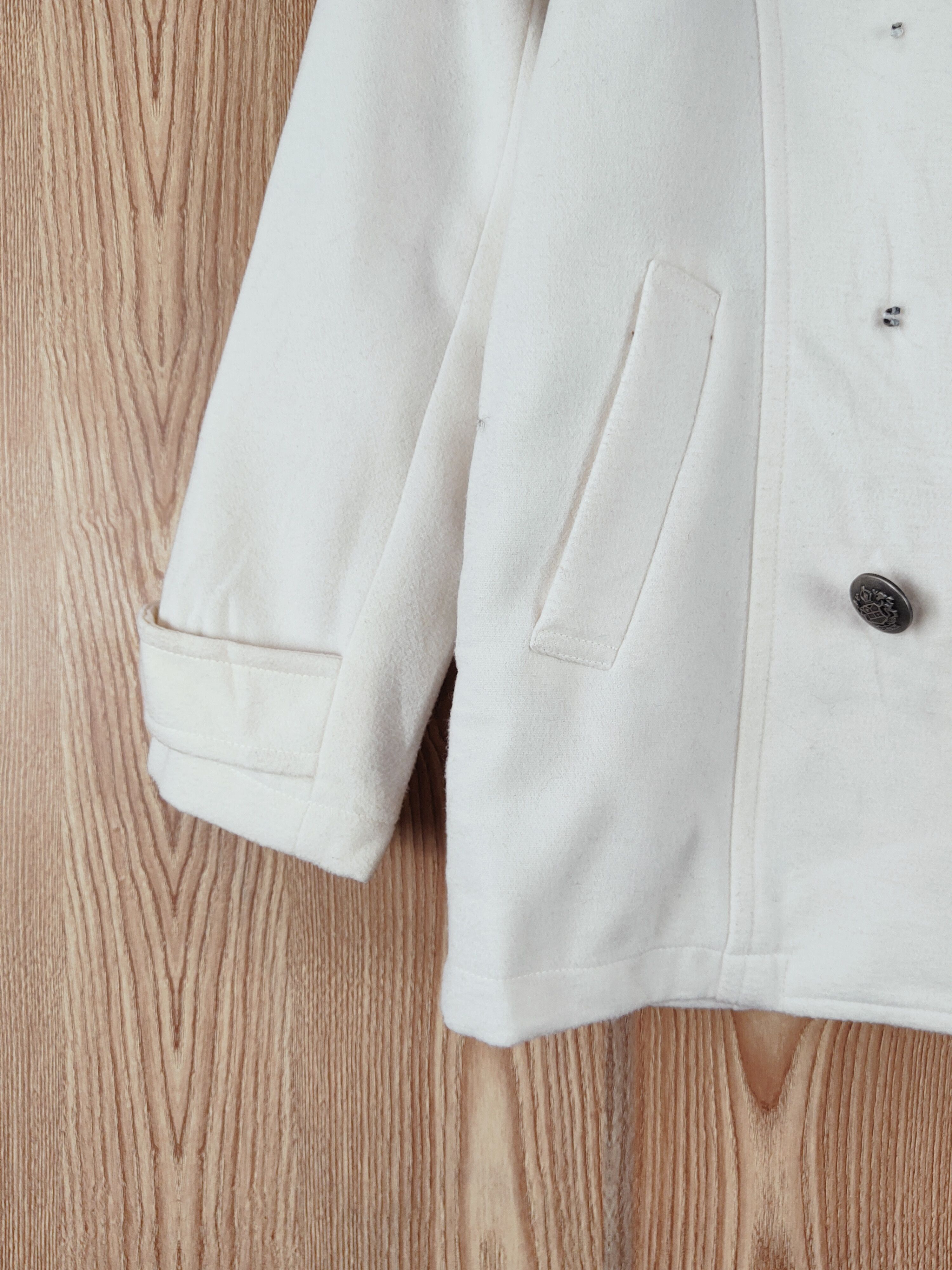 Japanese Brand × Vintage C o.l.z.a Cream Fur Coats Vintage Avant garde fashion Size M / US 6-8 / IT 42-44 - 5 Thumbnail