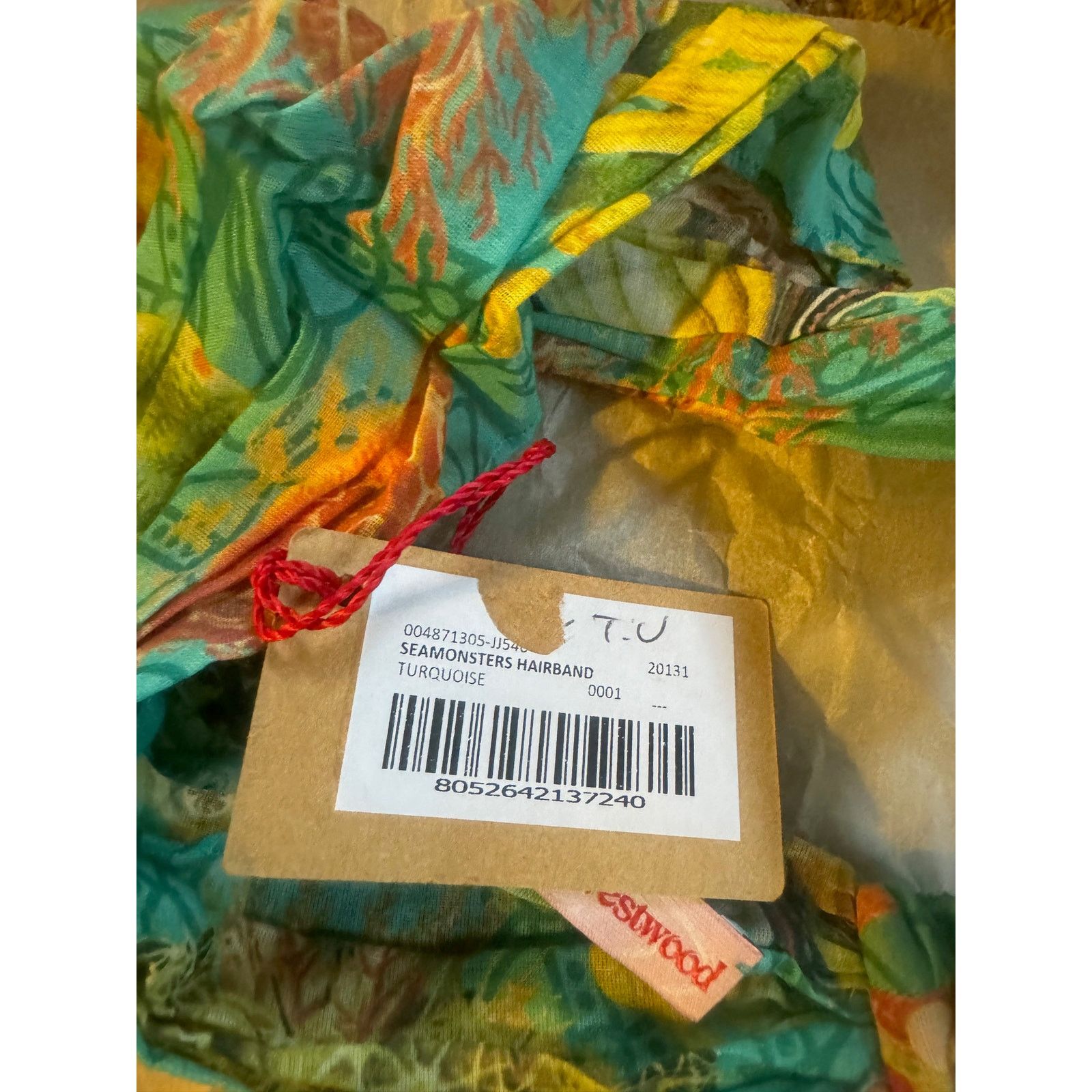 Vivienne Westwood Vivienne Westwood floral headband Turquoise Size ONE SIZE - 5 Thumbnail