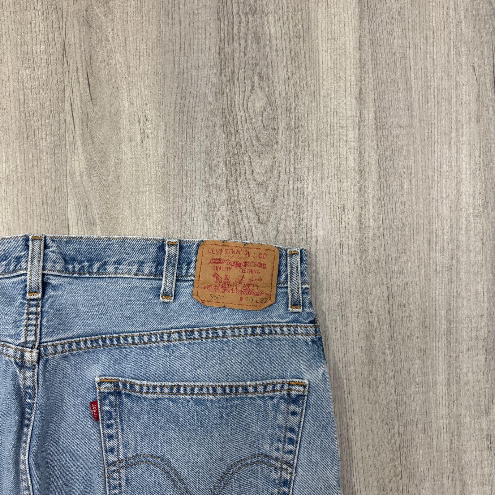 Levi's Vintage Levi's 550 Jeans Men's 40 x 32 Blue Relaxed Fit Size US 40 / EU 56 - 7 Thumbnail