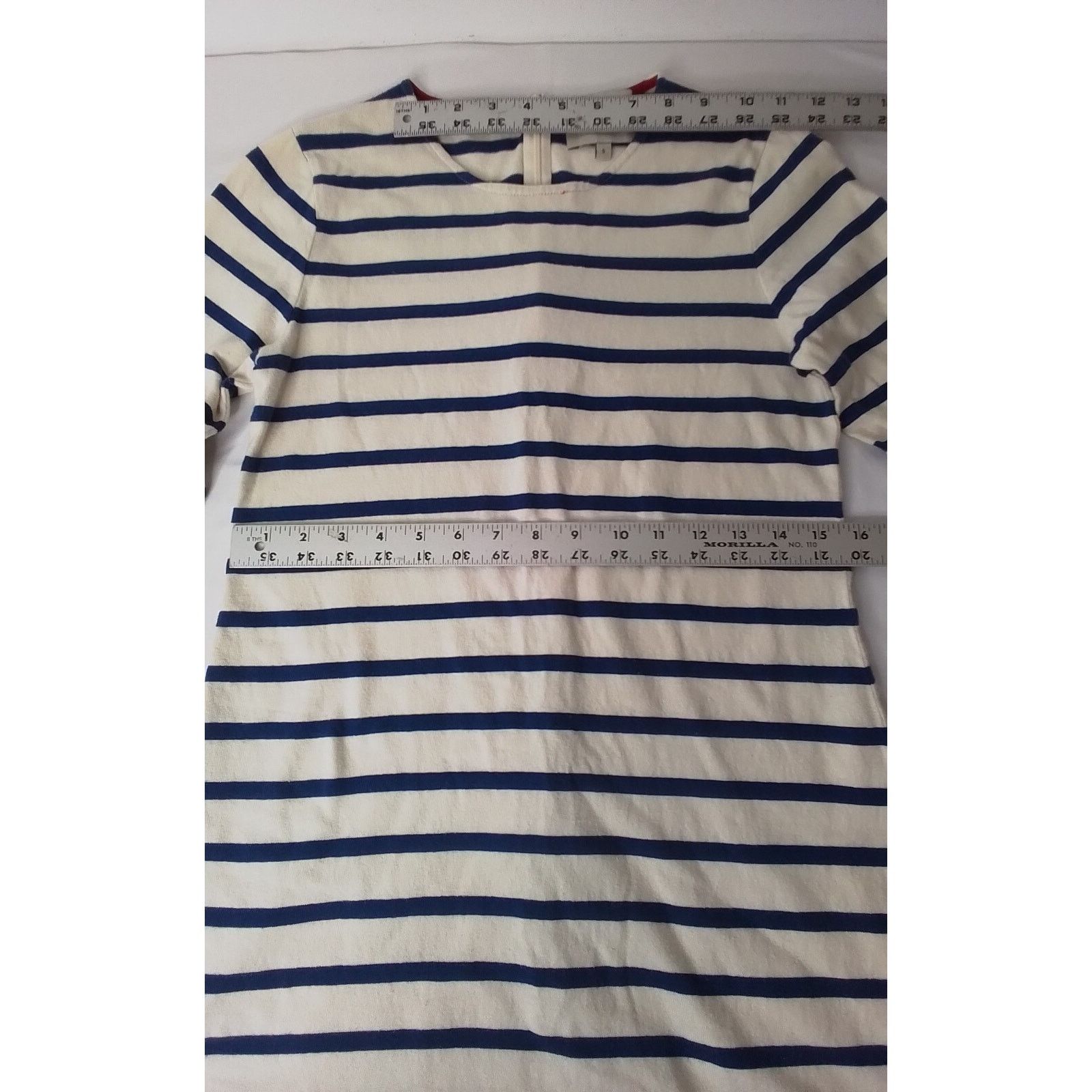 Sea New York Sea New York Women's Dress Small Striped White and Blue Size S / US 4 / IT 40 - 9 Thumbnail