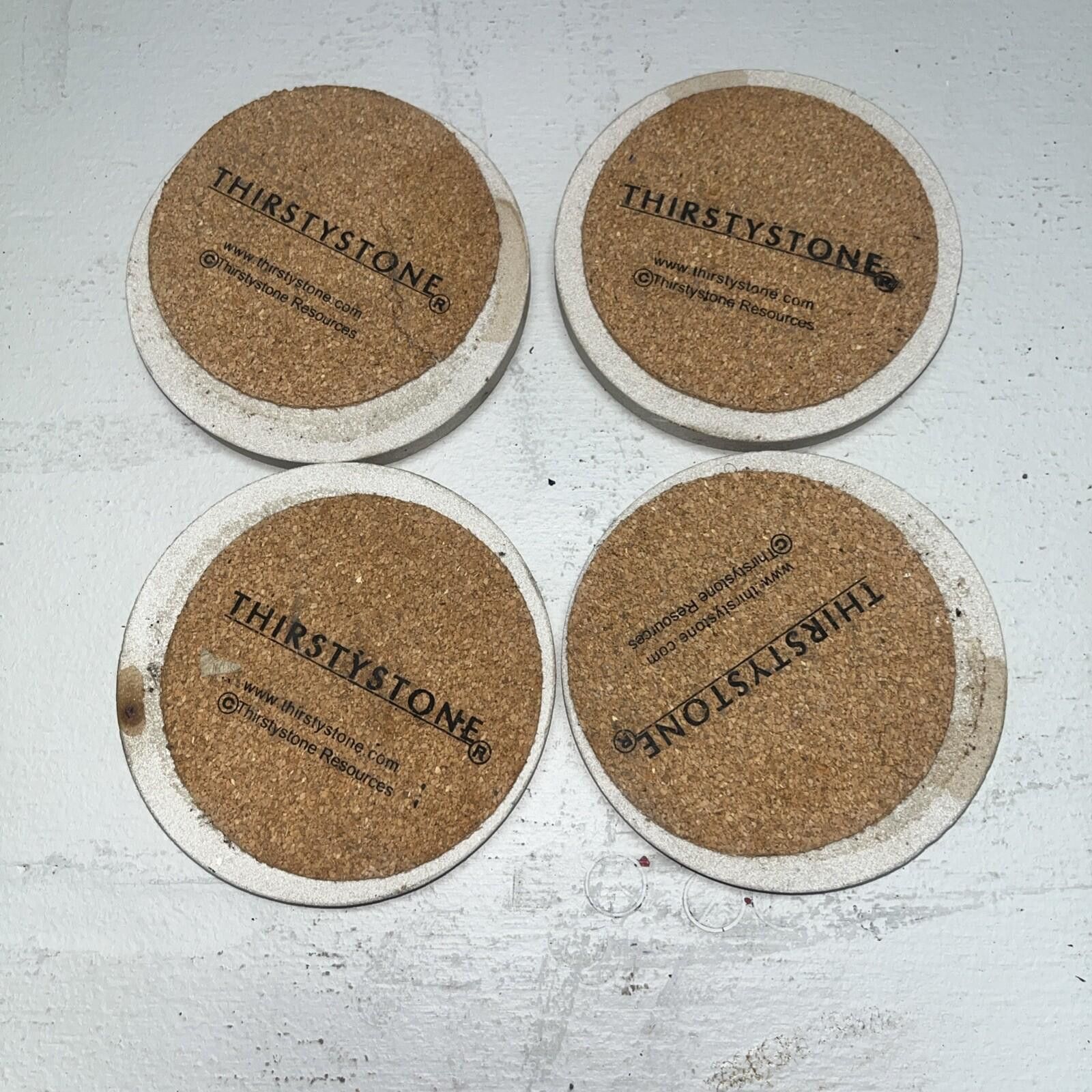 Other THIRSTYSTONE SANDSTONE 4 COASTERS Grand Canyon Made In USA Size ONE SIZE - 3 Thumbnail