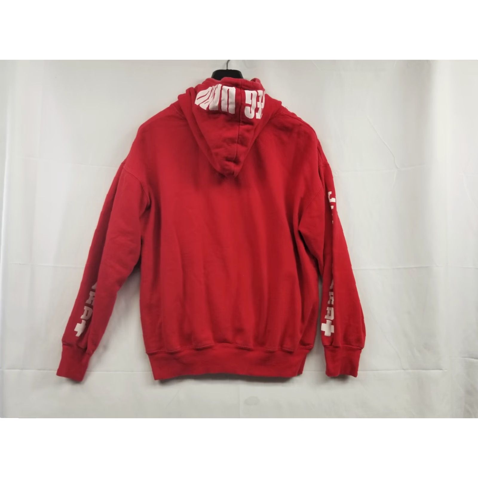 Vintage LIFEGUARD Hoodie Red Ft Lauderdale L Adult Unisex Large Size Sweater Size L / US 10 / IT 46 - 2 Thumbnail