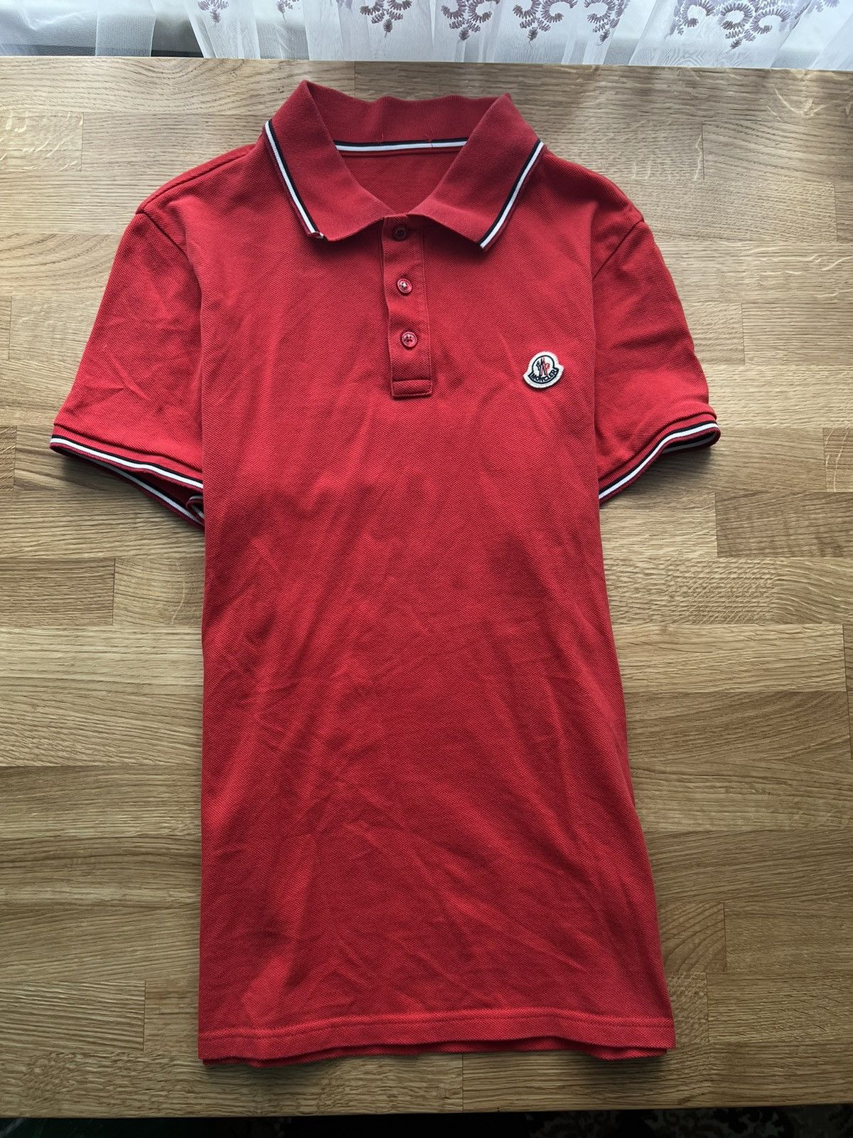 Moncler Moncler Polo Logo T Shirt Size US S / EU 44-46 / 1 - 5 Thumbnail