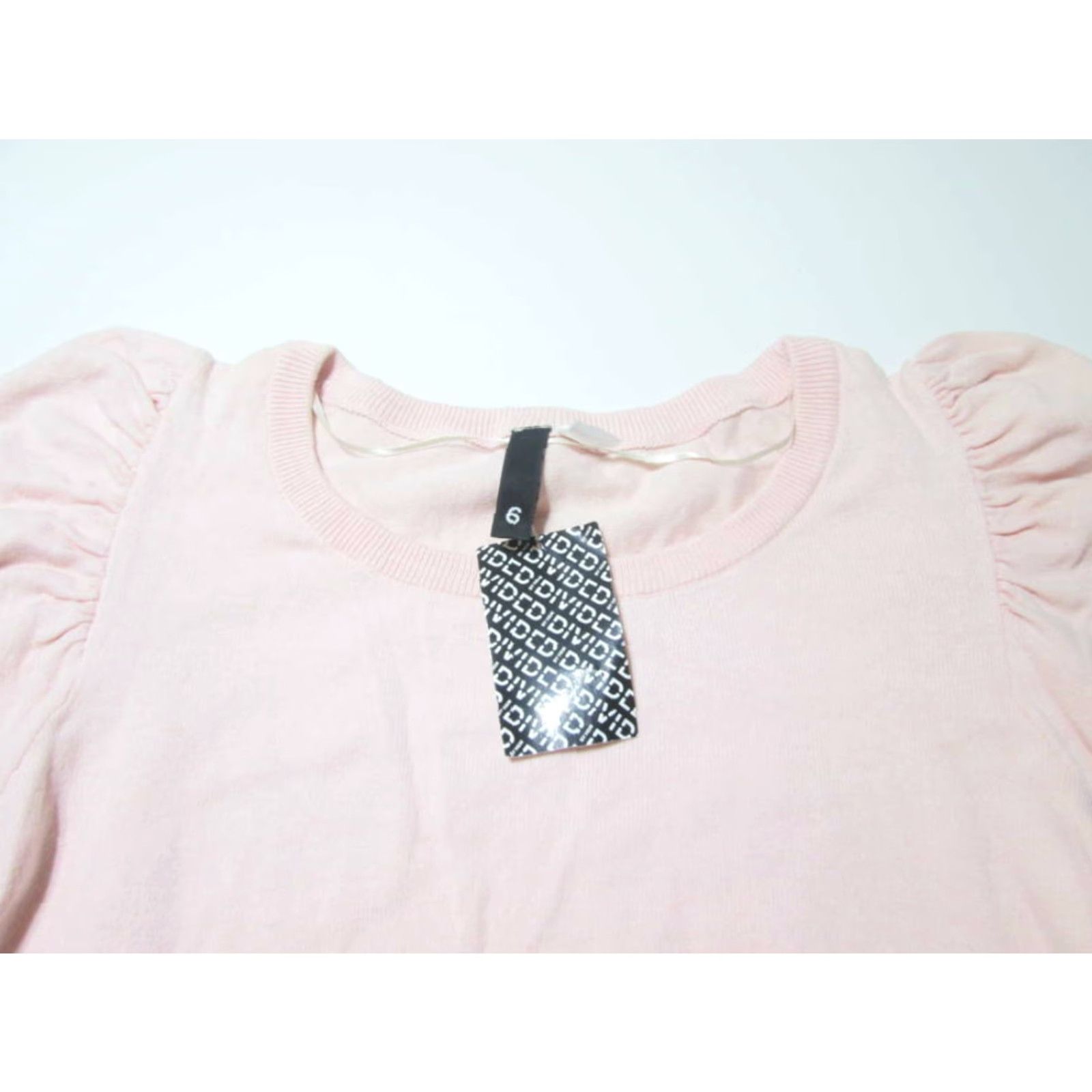 H&M H&M Womens Sweater Light Pink 3/4 Sleeve Round Neck Pullover NWT Size 6 Regular Long Sleeve Casual Pullover Size M / US 6-8 / IT 42-44 - 3 Thumbnail