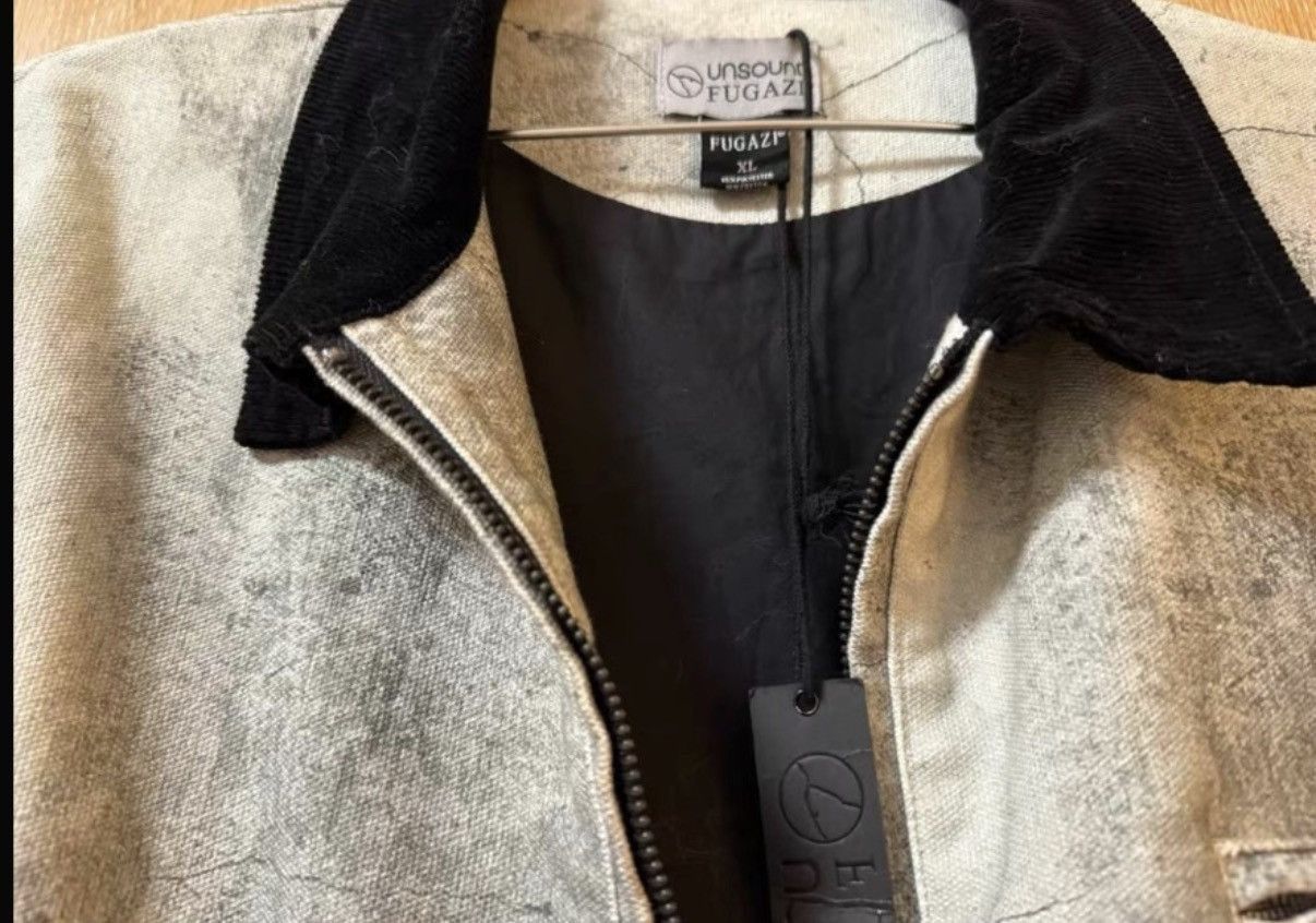 Unsound Rags Gray XL Zip-Up Collared Light Jacket Size US XL / EU 56 / 4 - 2 Thumbnail