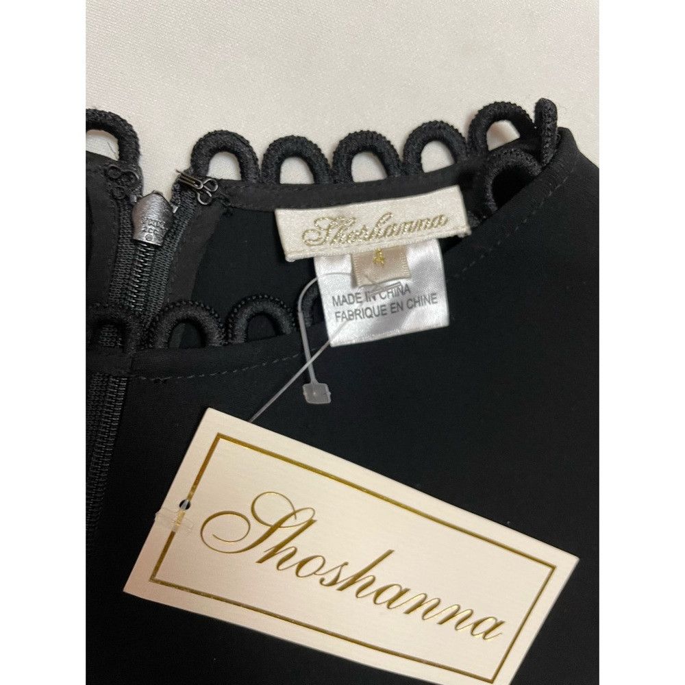 Other NWT New Shoshanna Black Sherman Dress Size 4 Size S / US 4 / IT 40 - 7 Thumbnail