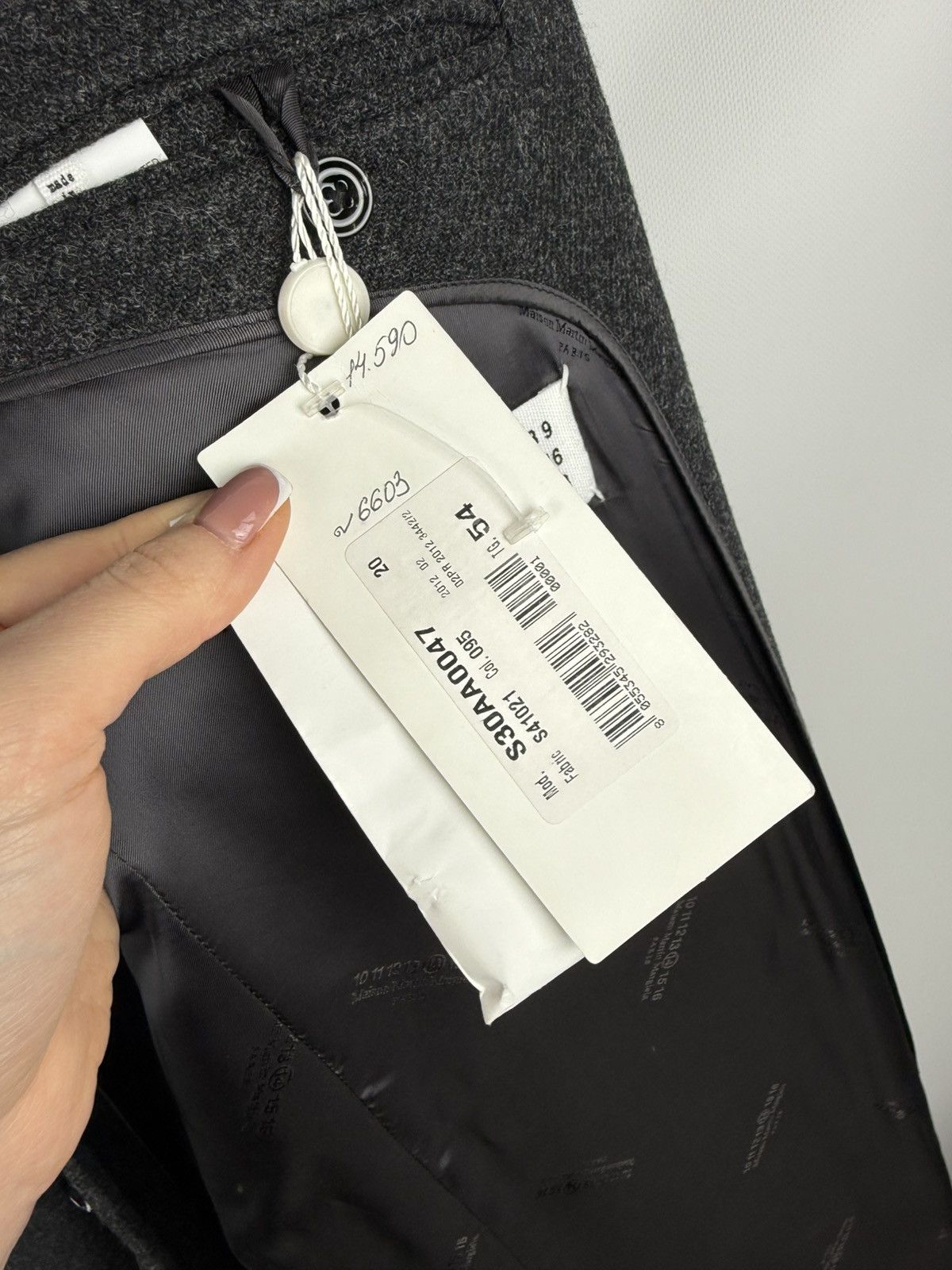 Maison Margiela BNWT! Maison Margiela 14 Wool Single Breasted Coat Jacket Size US L / EU 52-54 / 3 - 20 Thumbnail