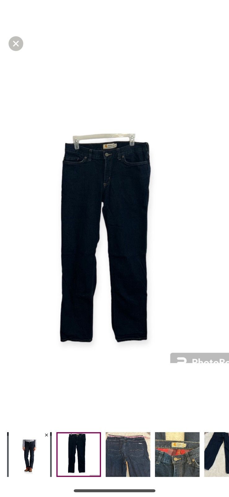 Carhartt Carhartt original fit Blaine flannel lined jeans size 10 Size 32" / US 10 / IT 46 - 1 Thumbnail