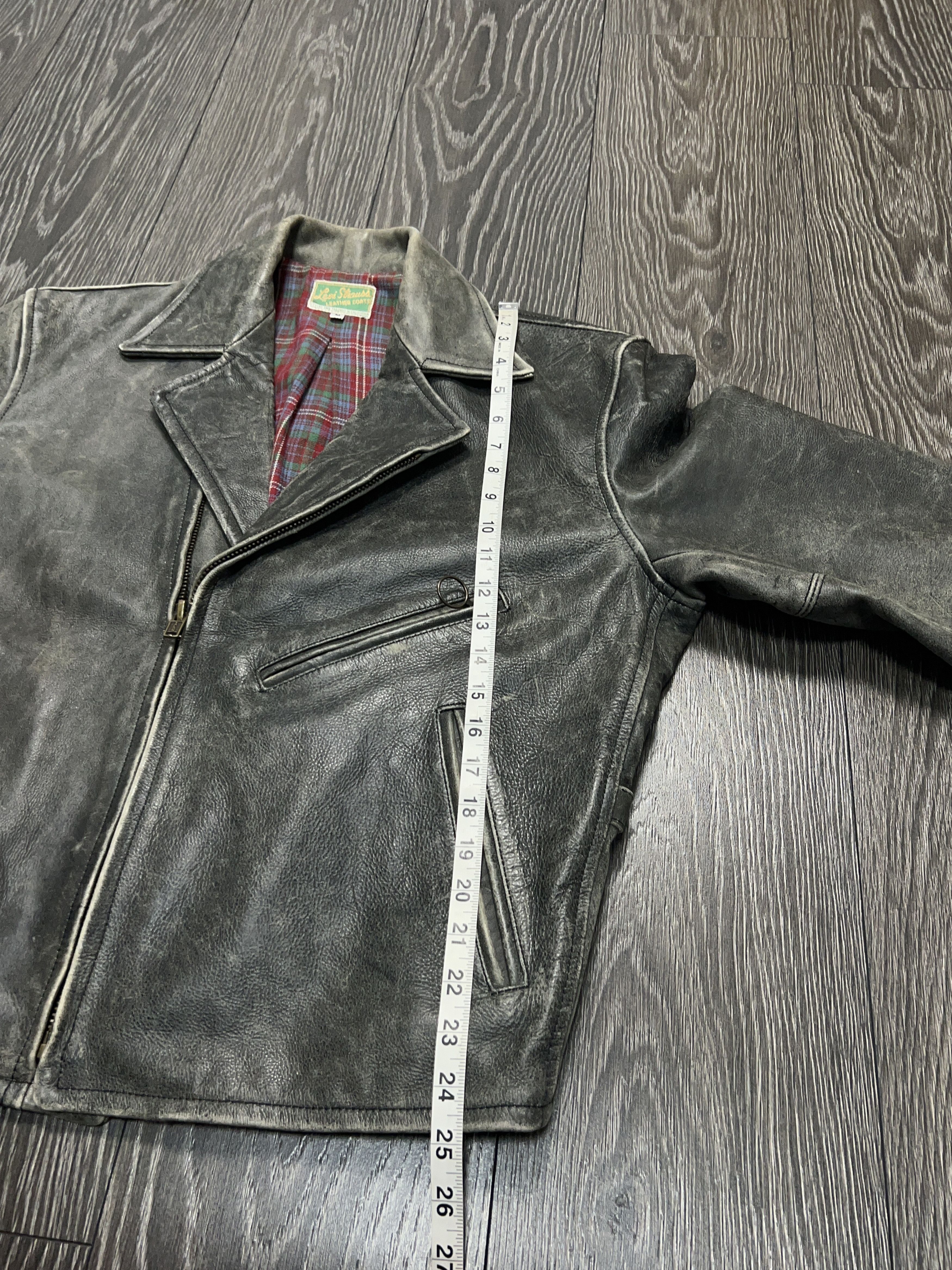 Levi's LVC 1930/40s Biker Motorcycle Leather Distressed Jacket M Size US M / EU 48-50 / 2 - 18 Thumbnail