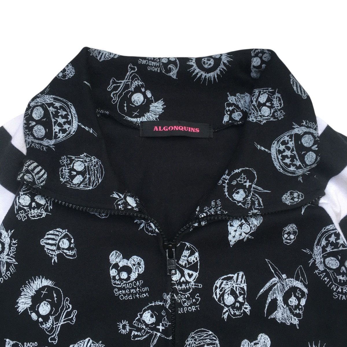 If Six Was Nine Algonquins Full Zip Skull Grunge Punk LGB Jacket Size US M / EU 48-50 / 2 - 6 Thumbnail