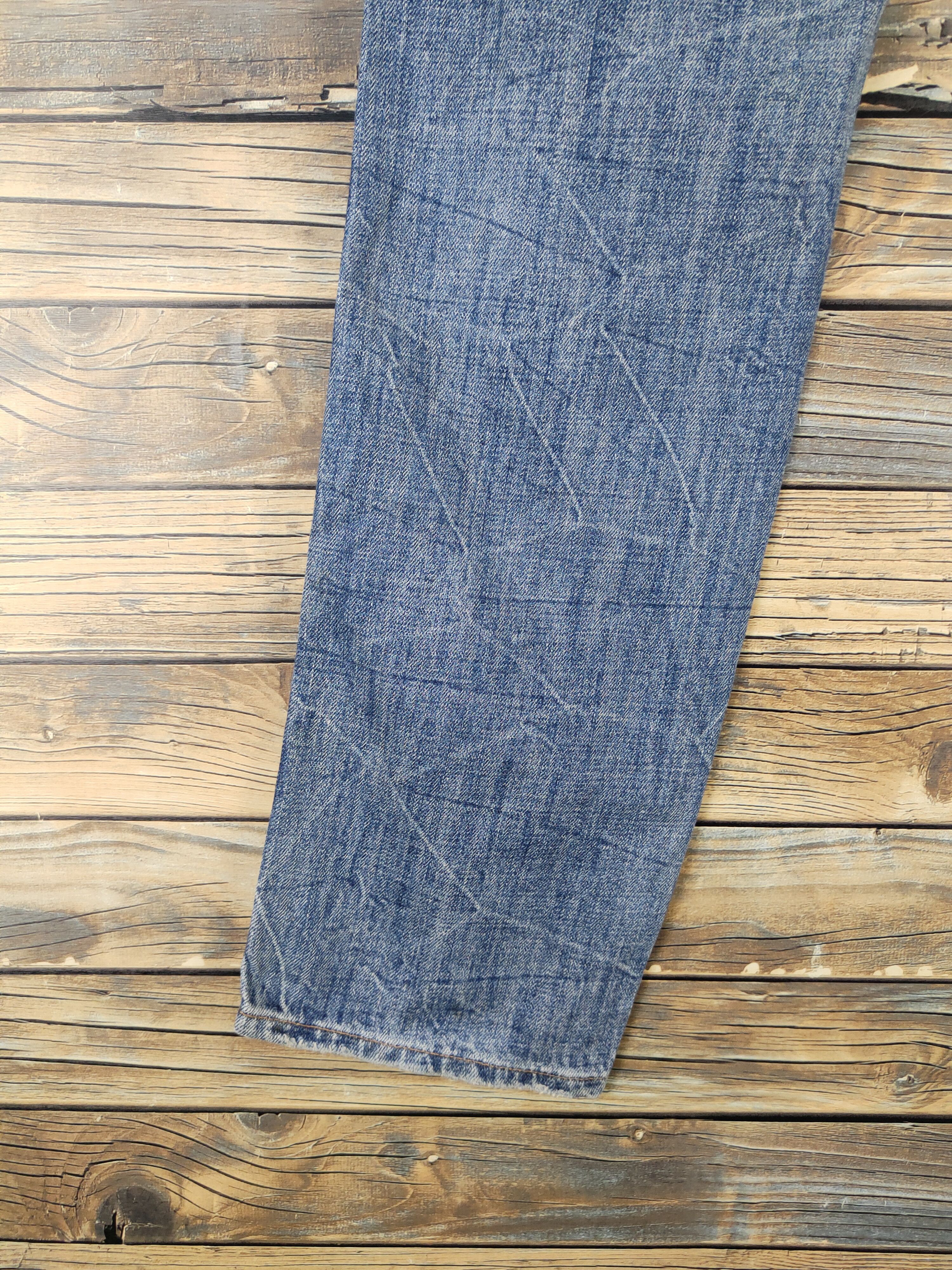 Japanese Brand D.i.a Blue Distressed Ripped denim Jeans #W1483 Size US 30 / EU 46 - 9 Thumbnail