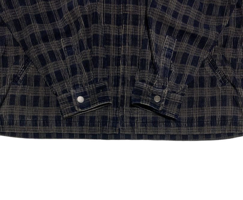 Converse Vintage 90s Converse Corduroy Flannel Shirt Jacket Zipper Up Size US L / EU 52-54 / 3 - 5 Thumbnail