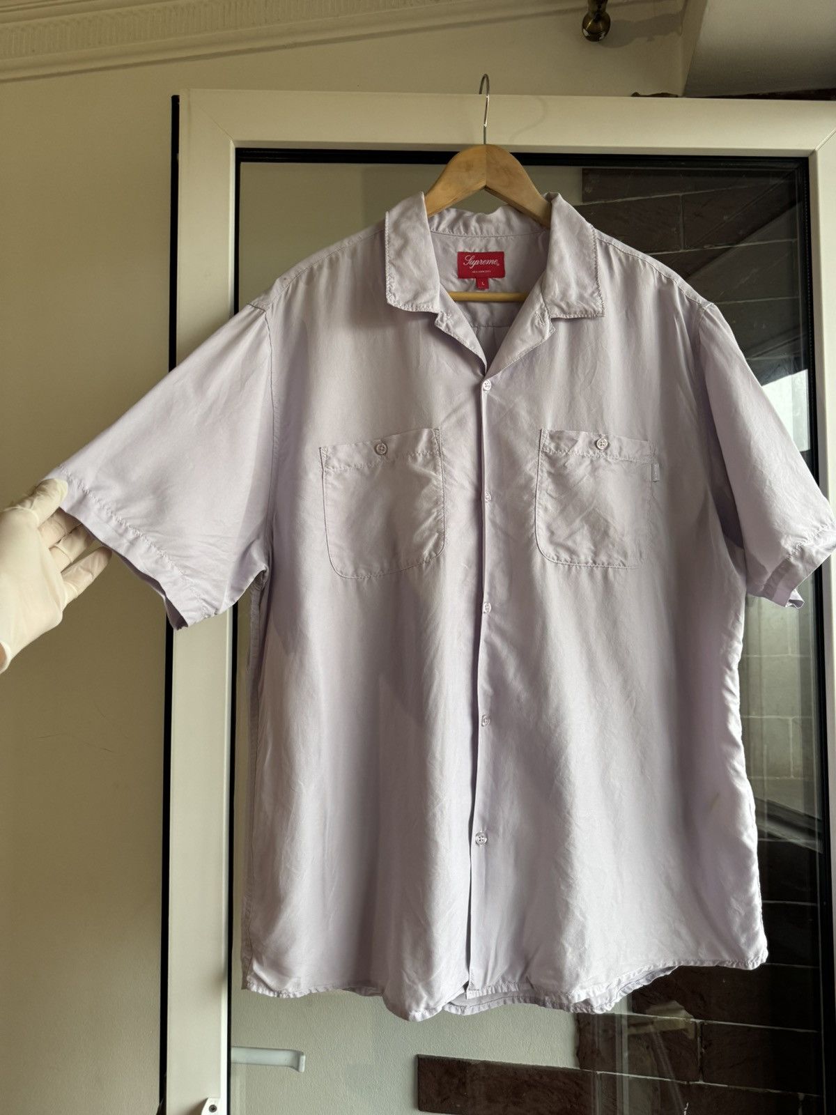 Supreme Supreme New York Silk Shirt Size US L / EU 52-54 / 3 - 10 Thumbnail