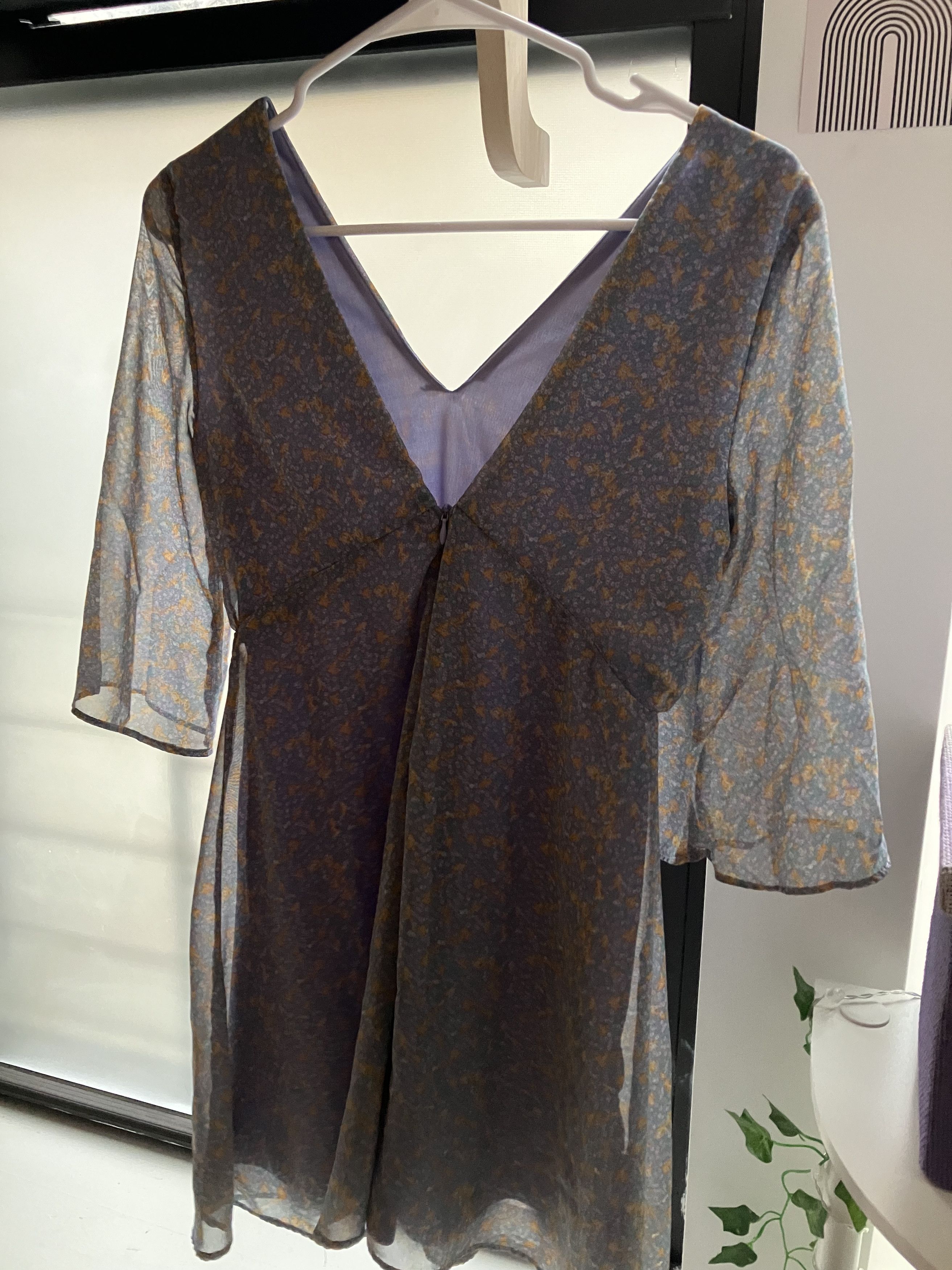 Mango Formal Babydoll Dress Size XS / US 0-2 / IT 36-38 - 2 Thumbnail