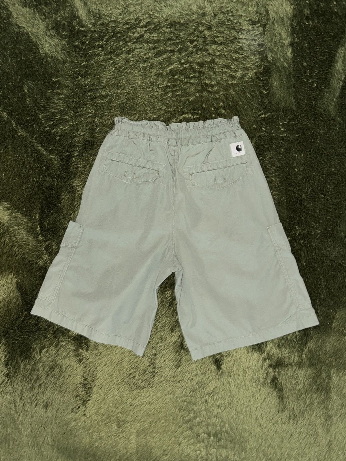 Carhartt Wip [S] Carhartt WIP Women’s Denver Cargo Shorts Olive Size US 29 - 8 Thumbnail