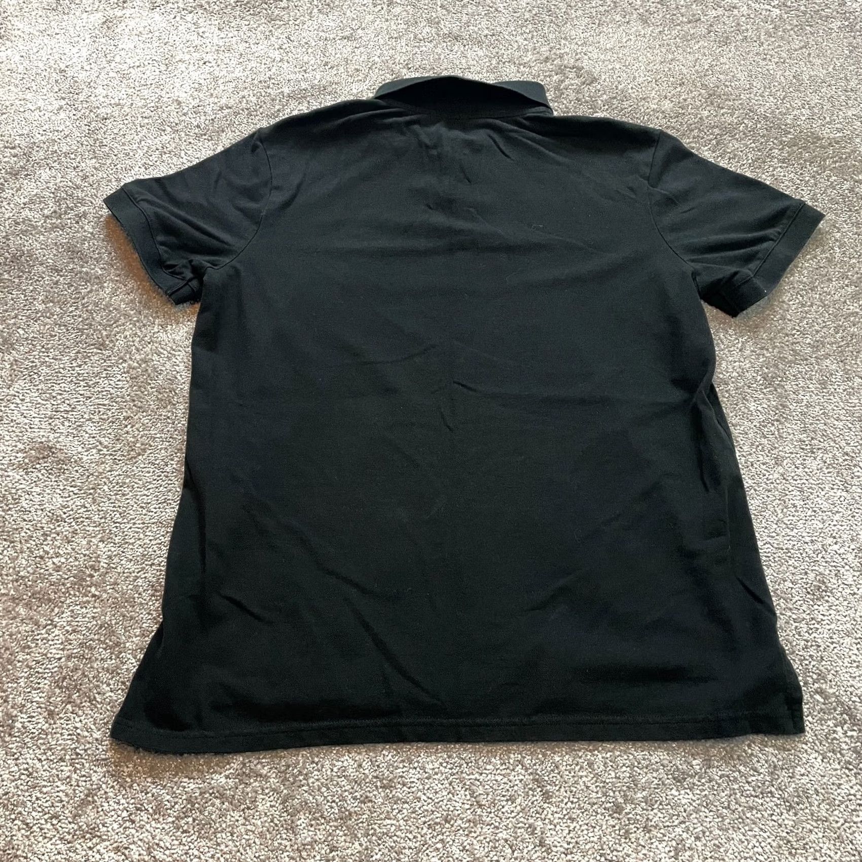 Vintage Goodfellow Polo Shirt Mens L Black Cotton Polyester Knit Short Sleeve Polo Size US L / EU 52-54 / 3 - 8 Thumbnail