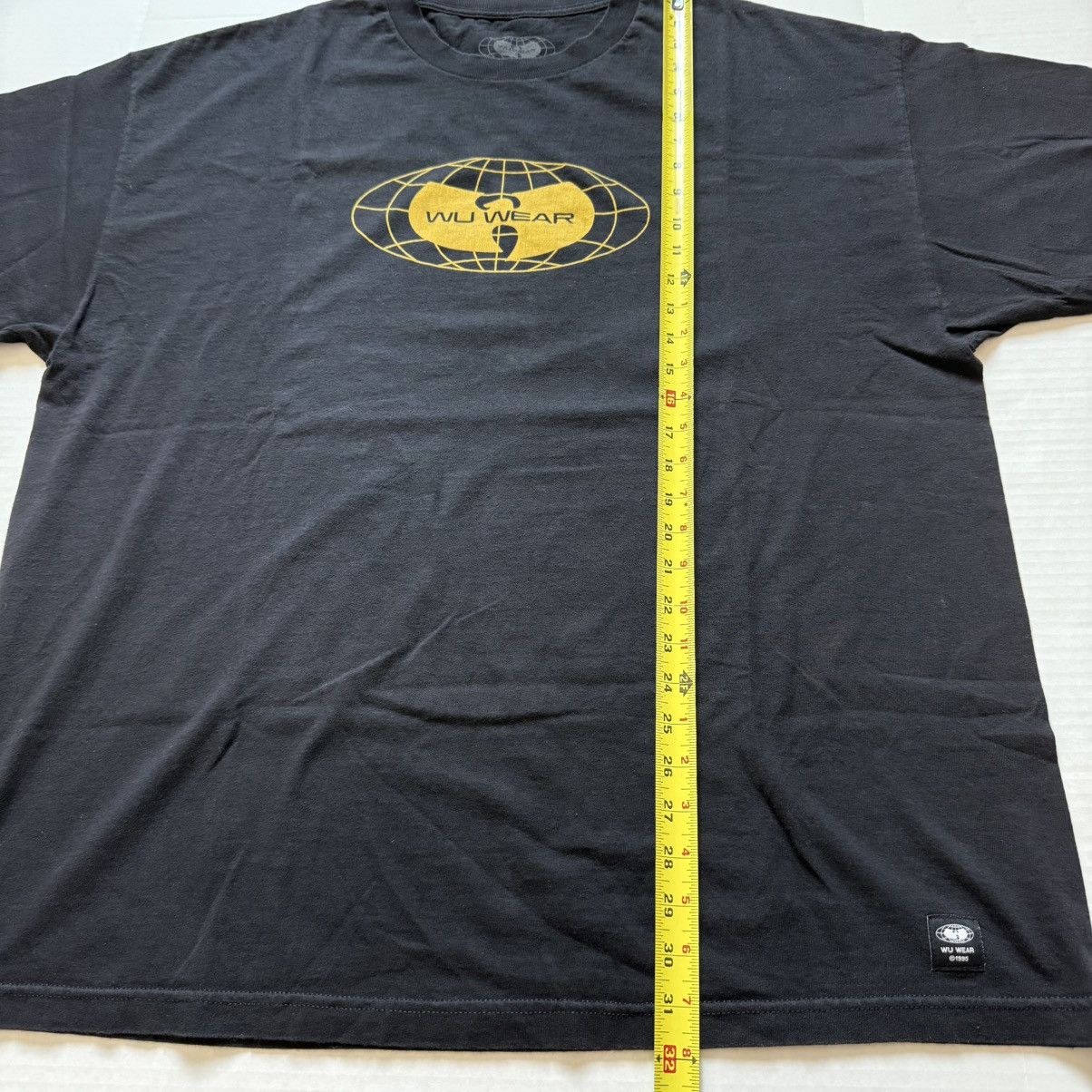 Wu-Tang Clan 🔴Wu-Wear Shirt Size 2XL Black Yellow Wu-Tang Clan Gza U-God Size US XXL / EU 58 / 5 - 6 Thumbnail