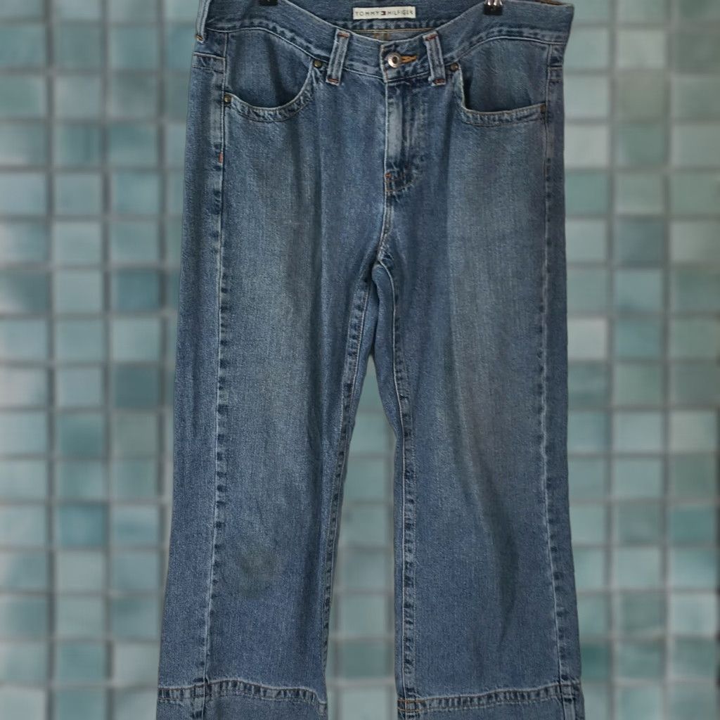 Tommy Hilfiger Tommy Hilfiger Womens Jeans Blue Denim Straight Size 6 Size 28" / US 6 / IT 42 - 1 Thumbnail