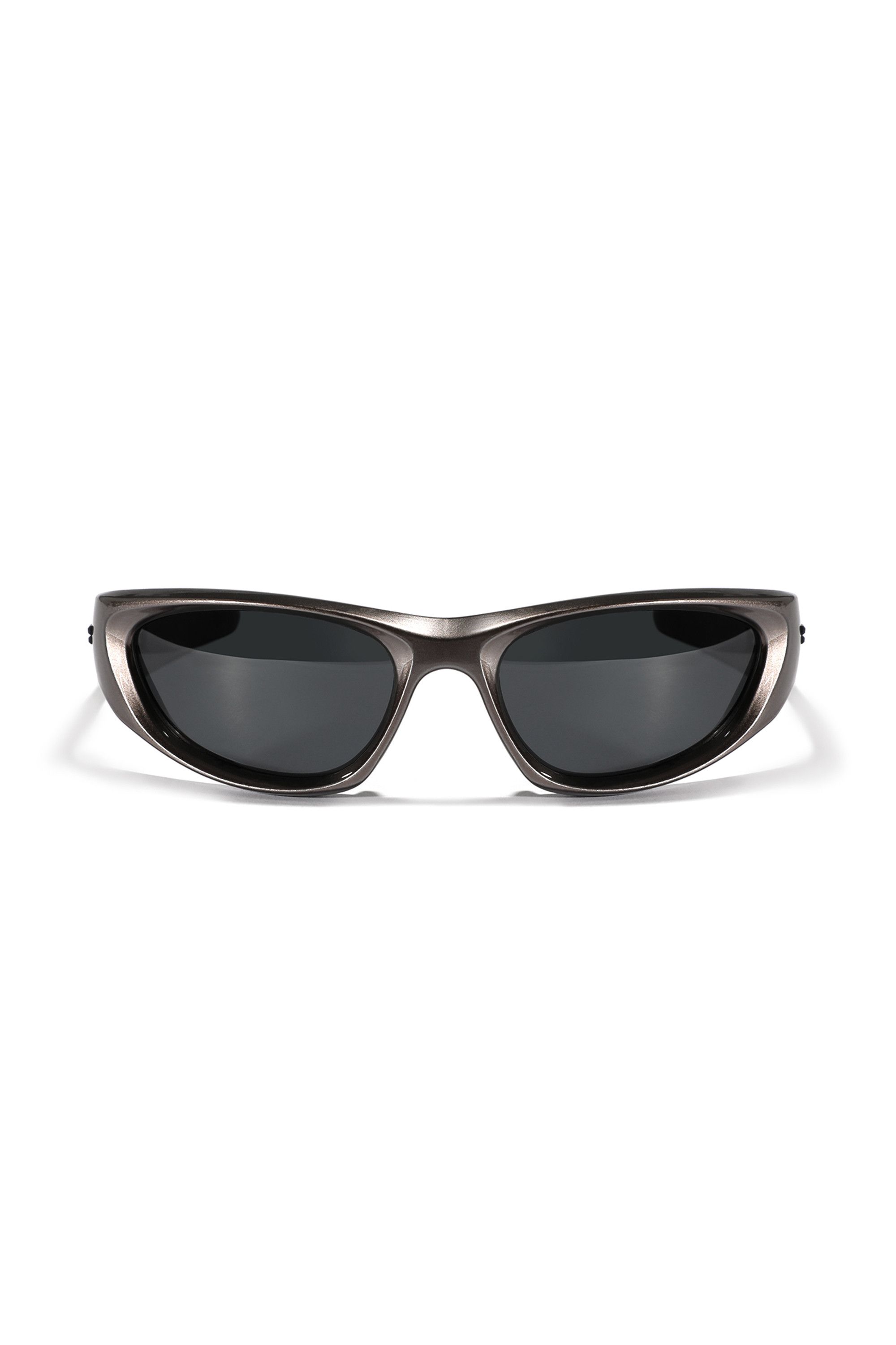 Japanese Brand Cyberpunk Y2k Avant Garde Futuristic Gunmetal Sunglasses OS Size ONE SIZE - 2 Thumbnail