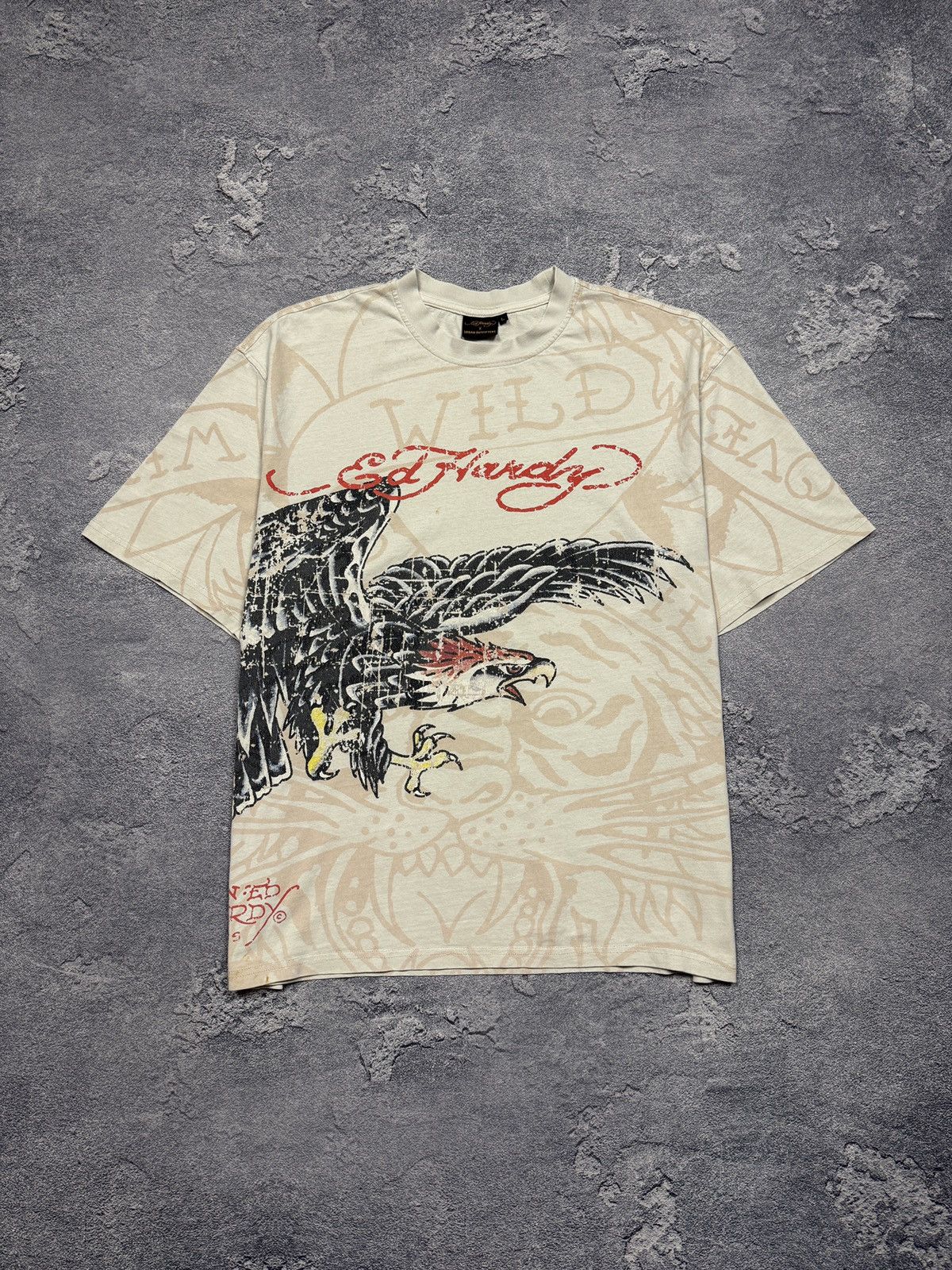 Ed Hardy × Urban Outfitters Ed Hardy Urban Outfitters Tiger Streetwear Tee Size US L / EU 52-54 / 3 - 1 Thumbnail