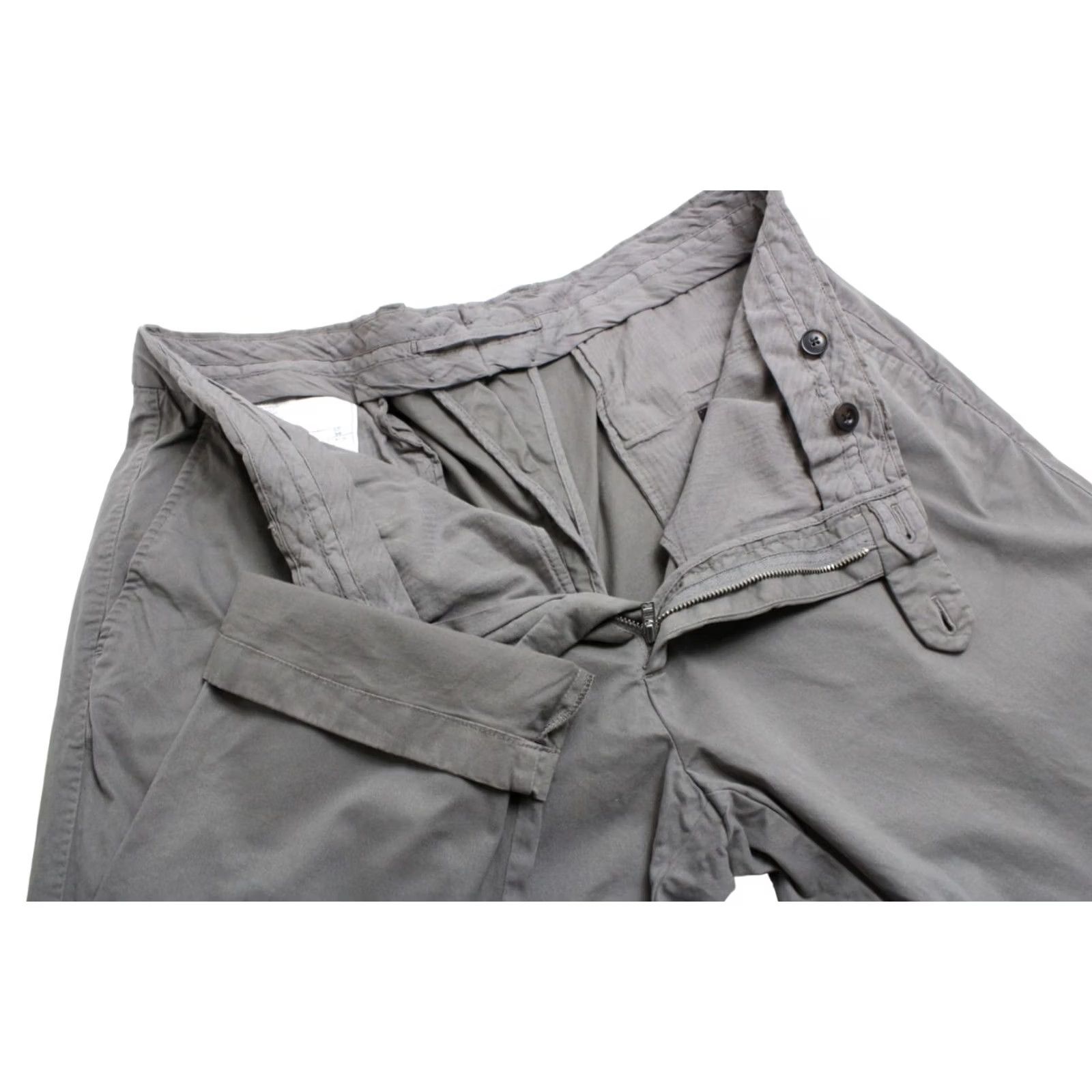 Suitsupply Suitsupply Porto Novo Trousers Men's UK 40 / W38 Cotton Stretch Grey Chino Tapered Casual Pants Mens Grey Chino 98% cotton, 2% elastane Size US 40 / EU 56 - 4 Thumbnail