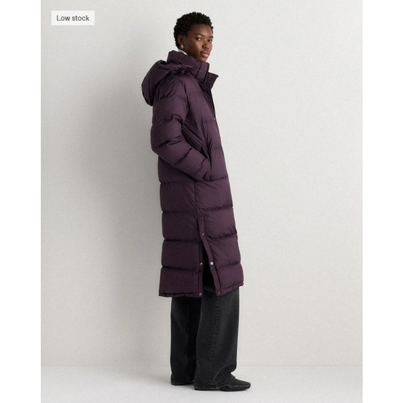 Quince Quince Responsible Down Long Puffer Deep Orchid Purple S NWT Size S / US 4 / IT 40 - 3 Thumbnail