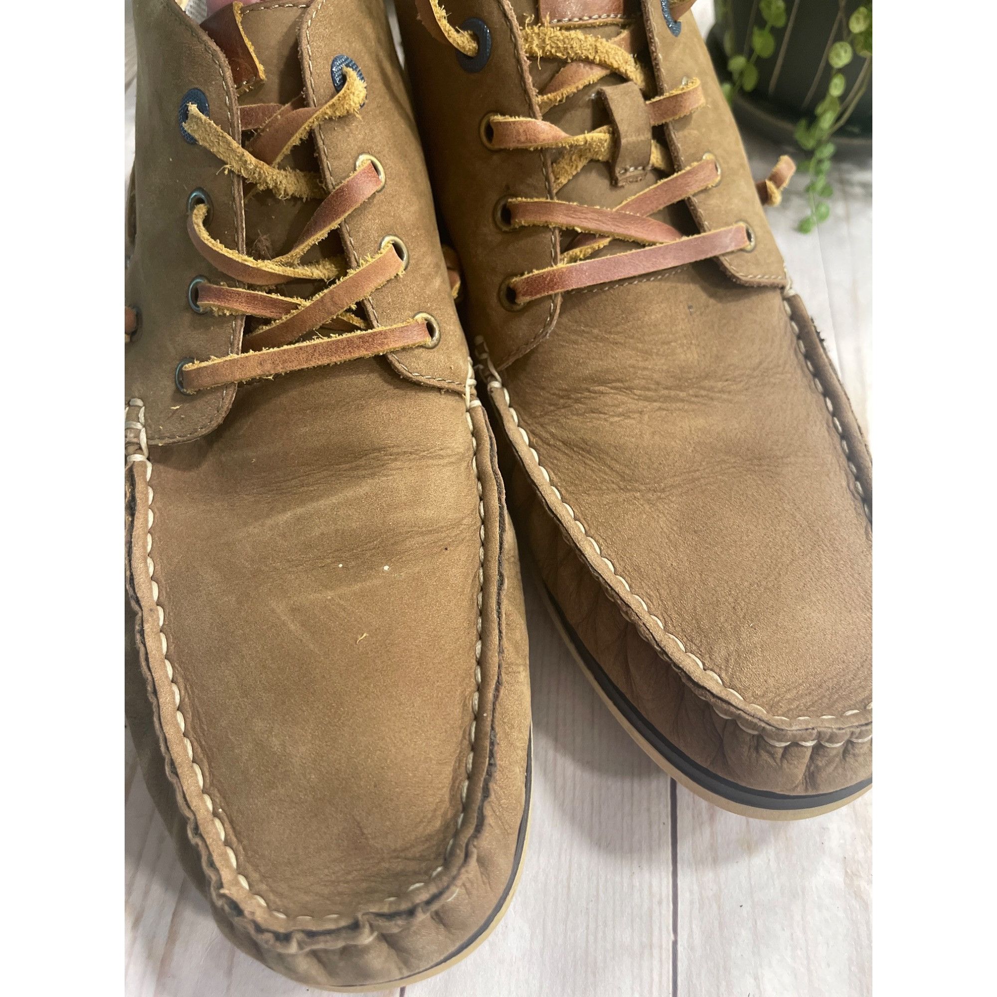 Vionic Vionic Men’s Leather Boat Shoes SZ US 10 Size US 10 / EU 43 - 6 Thumbnail