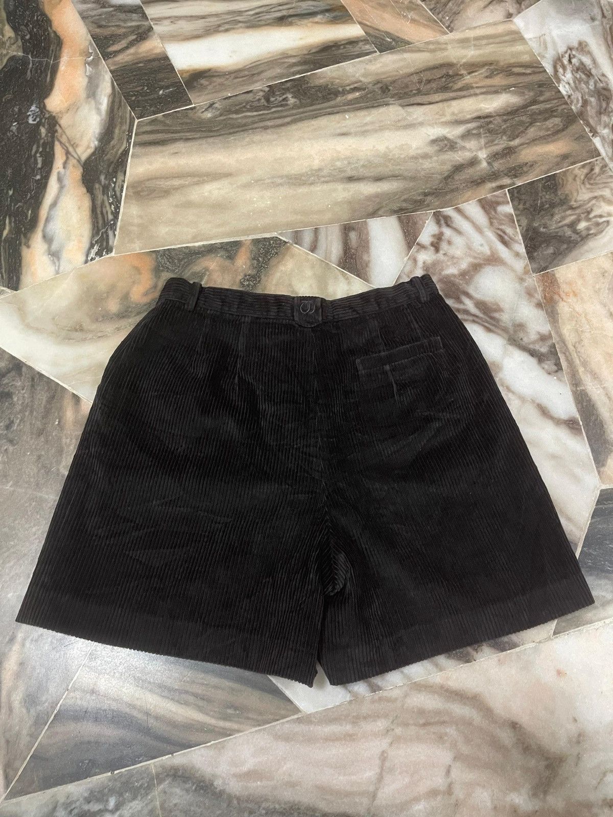 Christian Dior Monsieur Christian Dior Corduroy Short Pants Size 29" - 9 Thumbnail