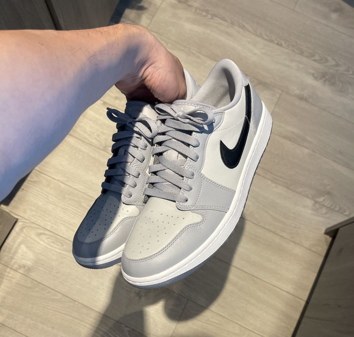Jordan Brand Air Jordan 1 lo golf wolf grey Size US 10.5 / EU 43-44 - 5 Thumbnail