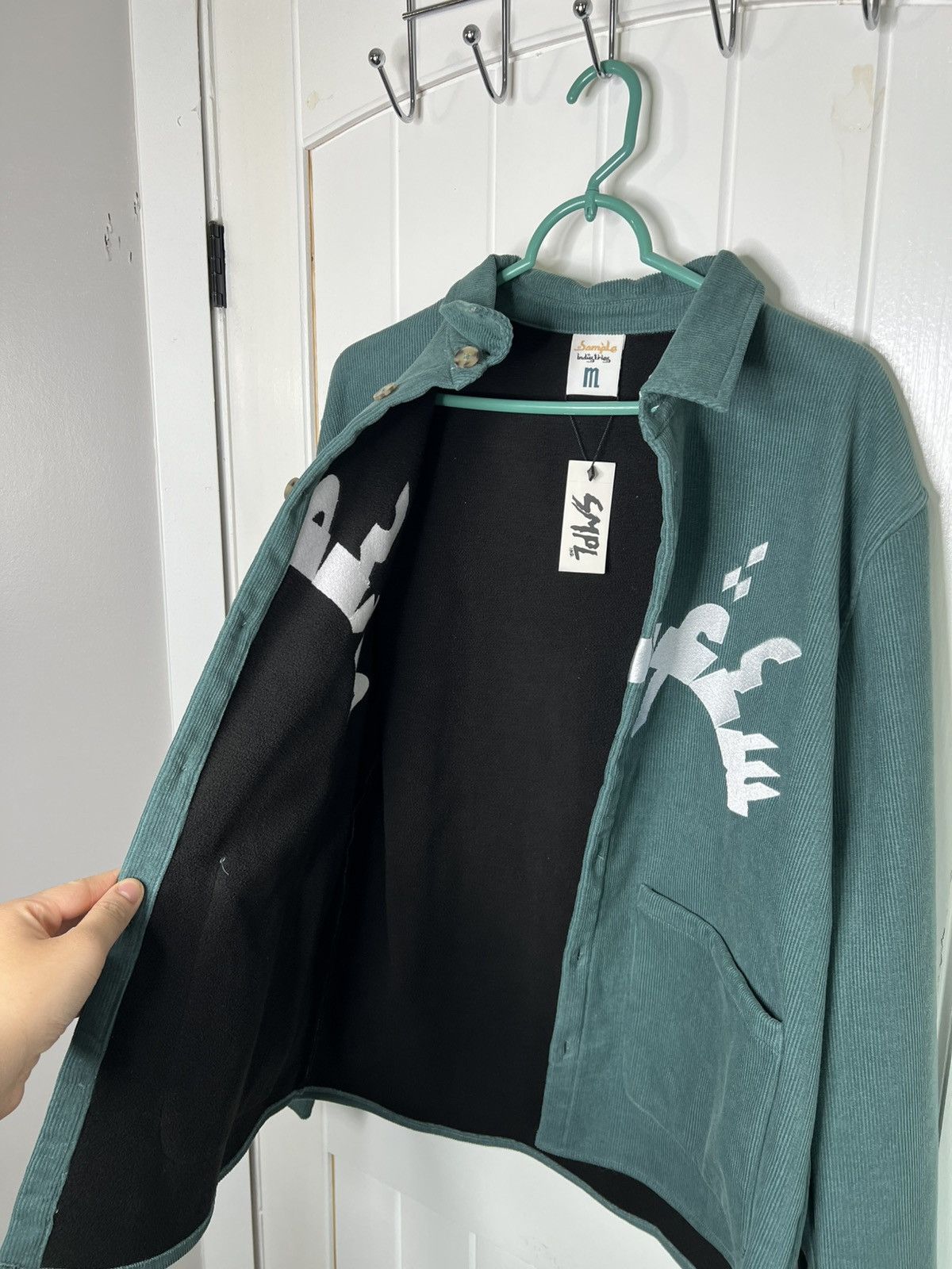 Other SMPL Corduroy Flannel Teal Green Size Medium Size US M / EU 48-50 / 2 - 9 Thumbnail