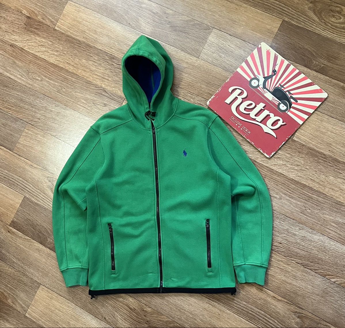Polo Ralph Lauren Polo Ralph Lauren Zip Up Fleece Hoodie Size US M / EU 48-50 / 2 - 2 Thumbnail