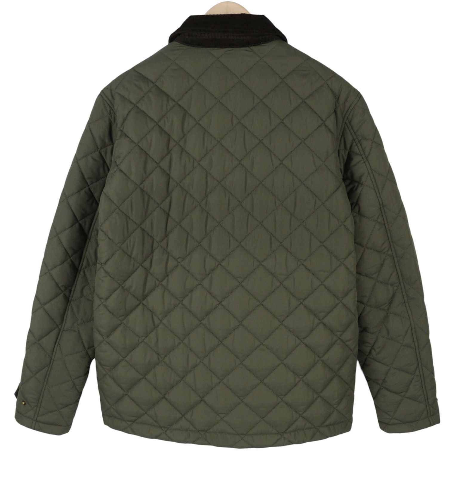 Superdry Estate Coach M Green Cord Collar Light 87140 Size US M / EU 48-50 / 2 - 2 Thumbnail