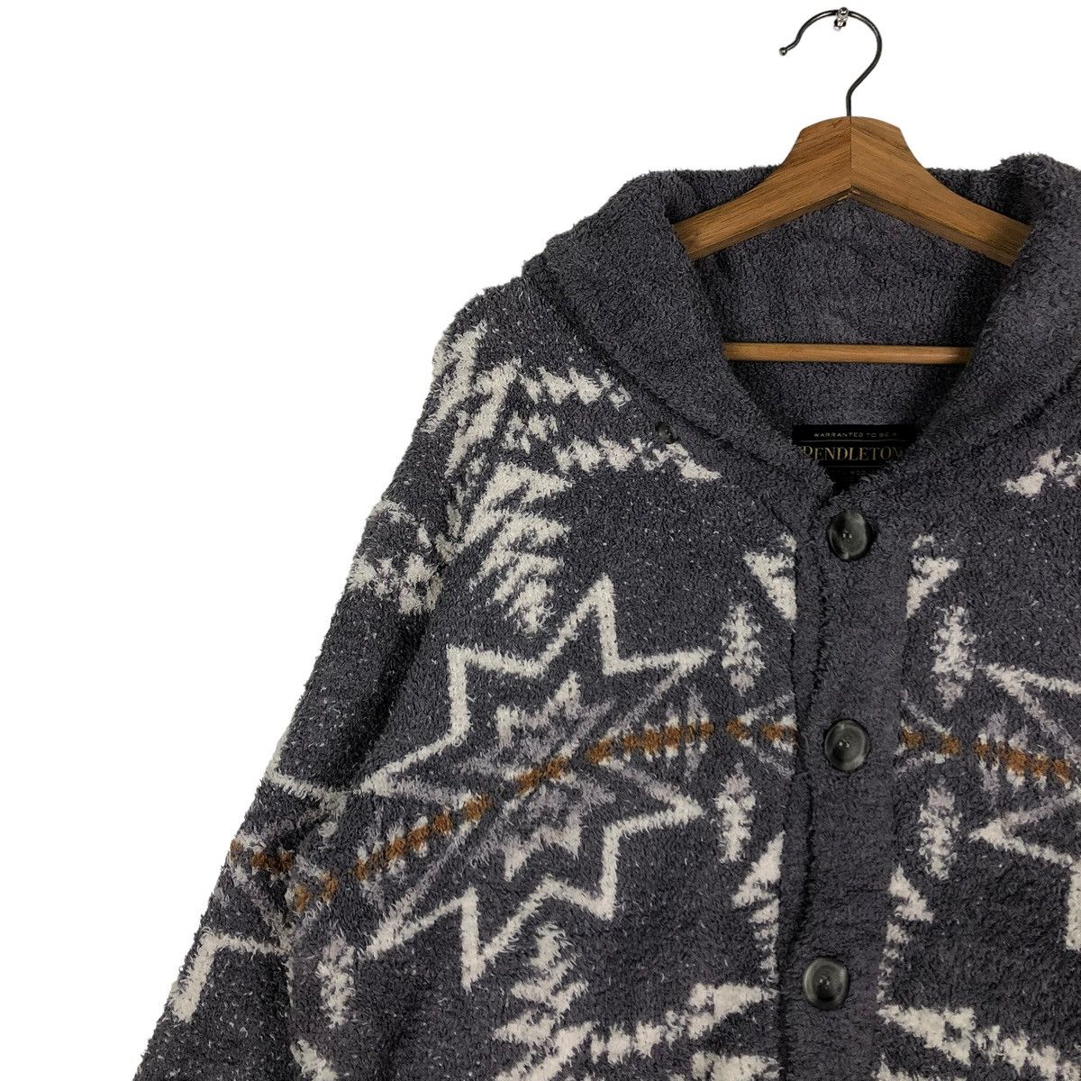 Pendleton 🔥Vtg Knit Cardigan Jacket Native Navajo Aztec Pendleton Size US M / EU 48-50 / 2 - 7 Thumbnail
