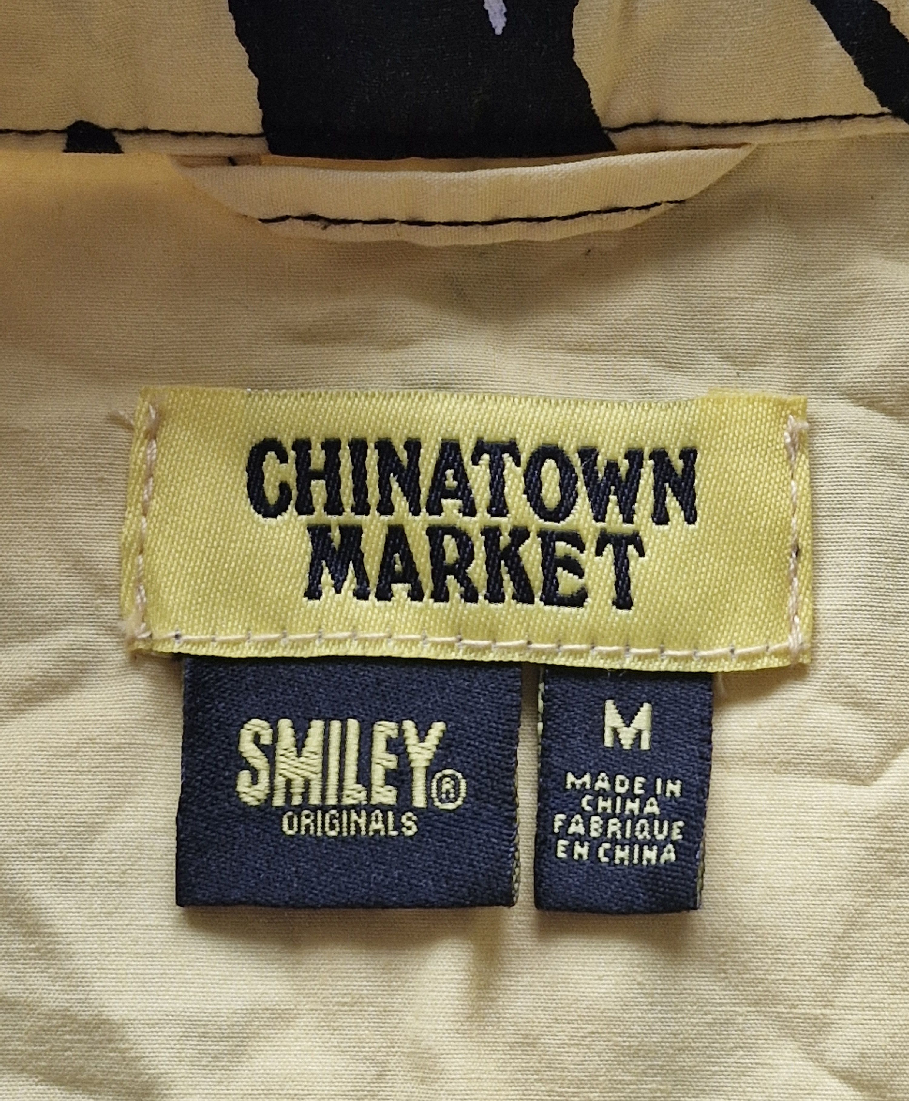 Market Men's Chinatown Market Smiley Flame Button Up shirt Size US M / EU 48-50 / 2 - 3 Thumbnail