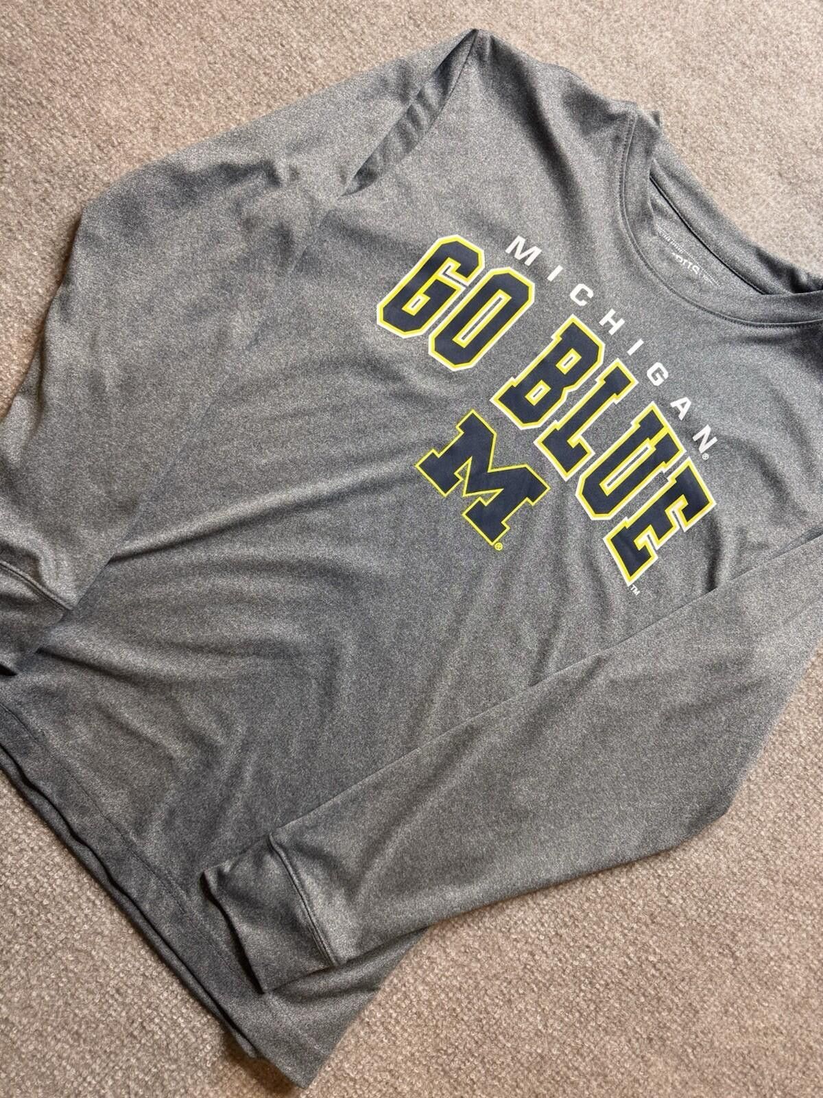 Other Youth Campus Heritage U Of M Shirt LS Sz M (12-14) 761 Size ONE SIZE - 1 Thumbnail