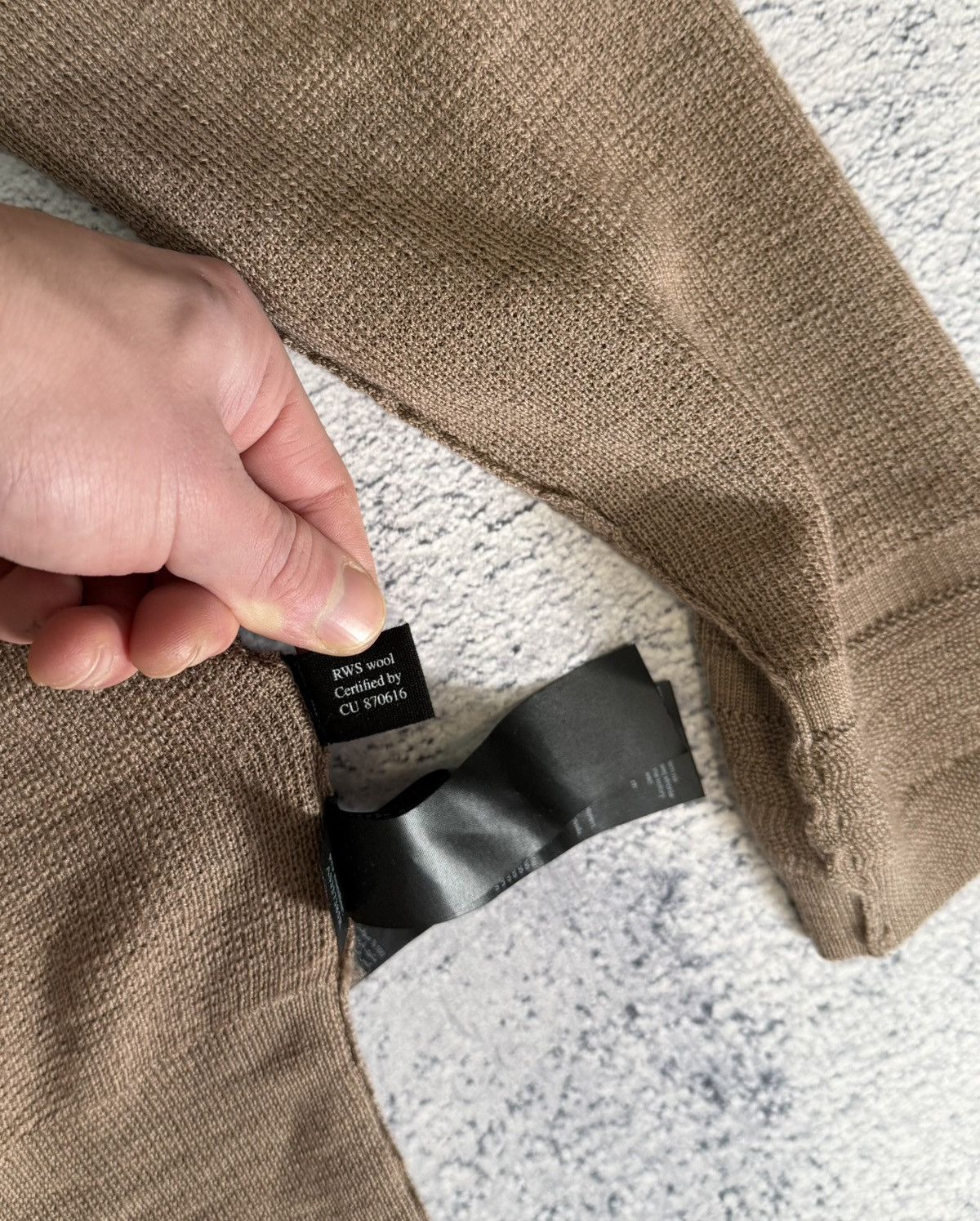 Allsaints AllSaints IVAR Merino Crew Sweater Pullover Mens M RWS Wool Size US M / EU 48-50 / 2 - 14 Thumbnail