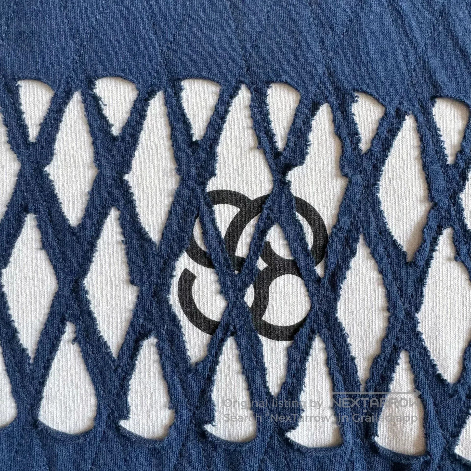 Stefan Cooke Stefan Cooke Hooded Diamond Pattern Sweatshirt. Size US M / EU 48-50 / 2 - 5 Thumbnail