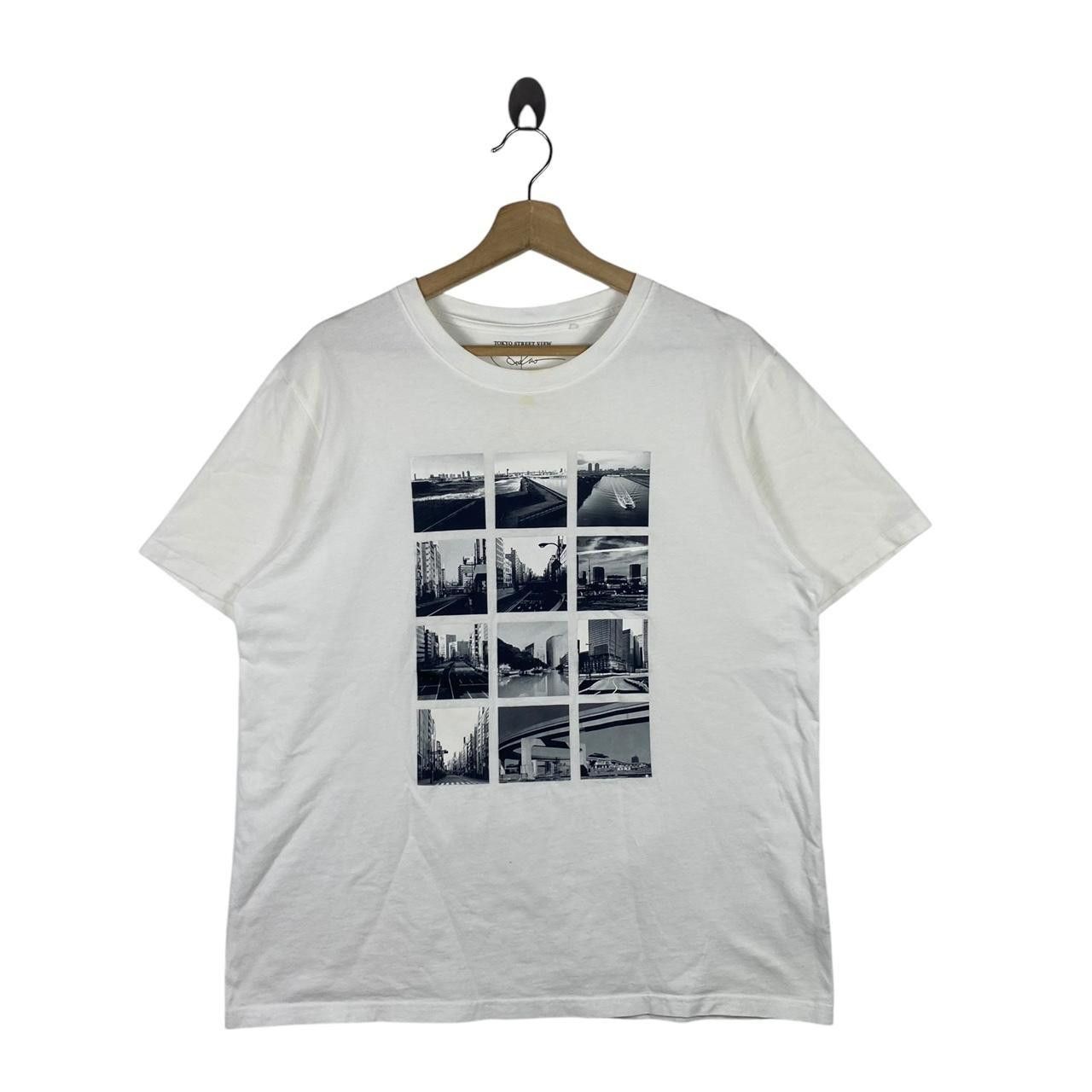 GU GU x JIRO KONAMI Photography Tokyo Street View Tee Shirt Size US XL / EU 56 / 4 - 1 Thumbnail