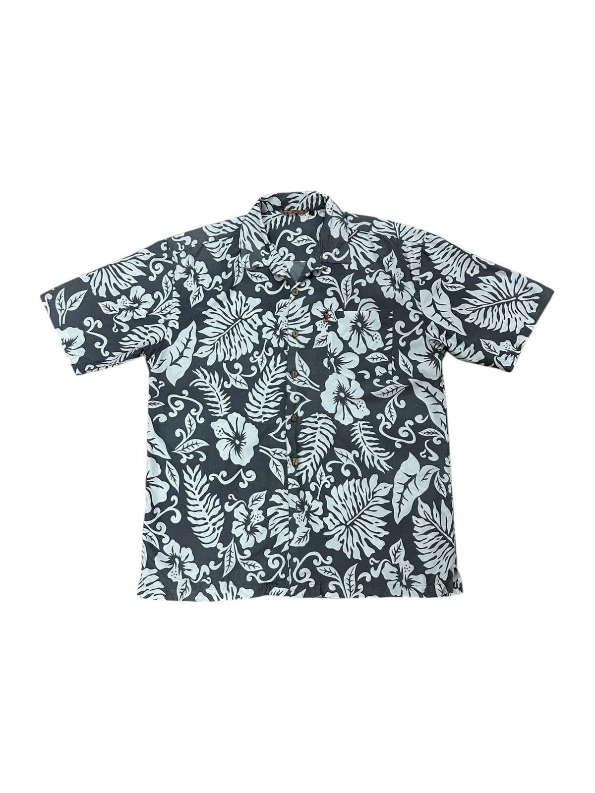 Beauty Beast × Quiksilver × Vintage Rare Vintage Y2K Quiksilver Hawaii Wooden Button Shirt Size US XL / EU 56 / 4 - 1 Thumbnail