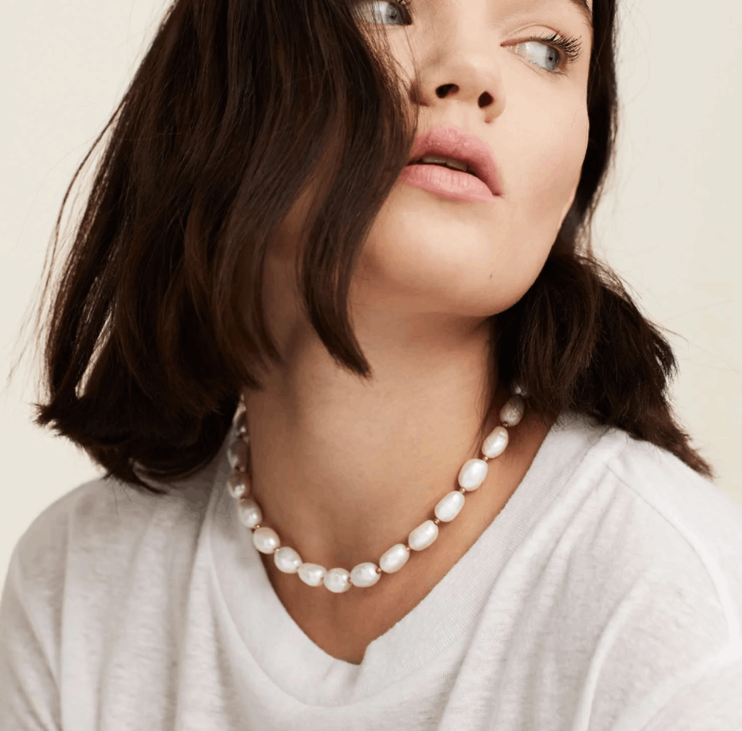 mejuri Mejuri - Bold pearl necklace (Deadstock) Size ONE SIZE - 4 Thumbnail
